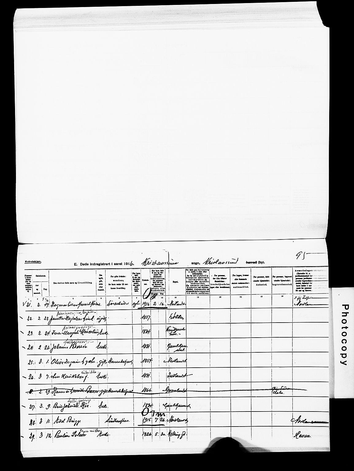 Ministerialprotokoller, klokkerbøker og fødselsregistre - Møre og Romsdal, AV/SAT-A-1454/572/L0860: Parish register (official) no. 572D04, 1903-1916