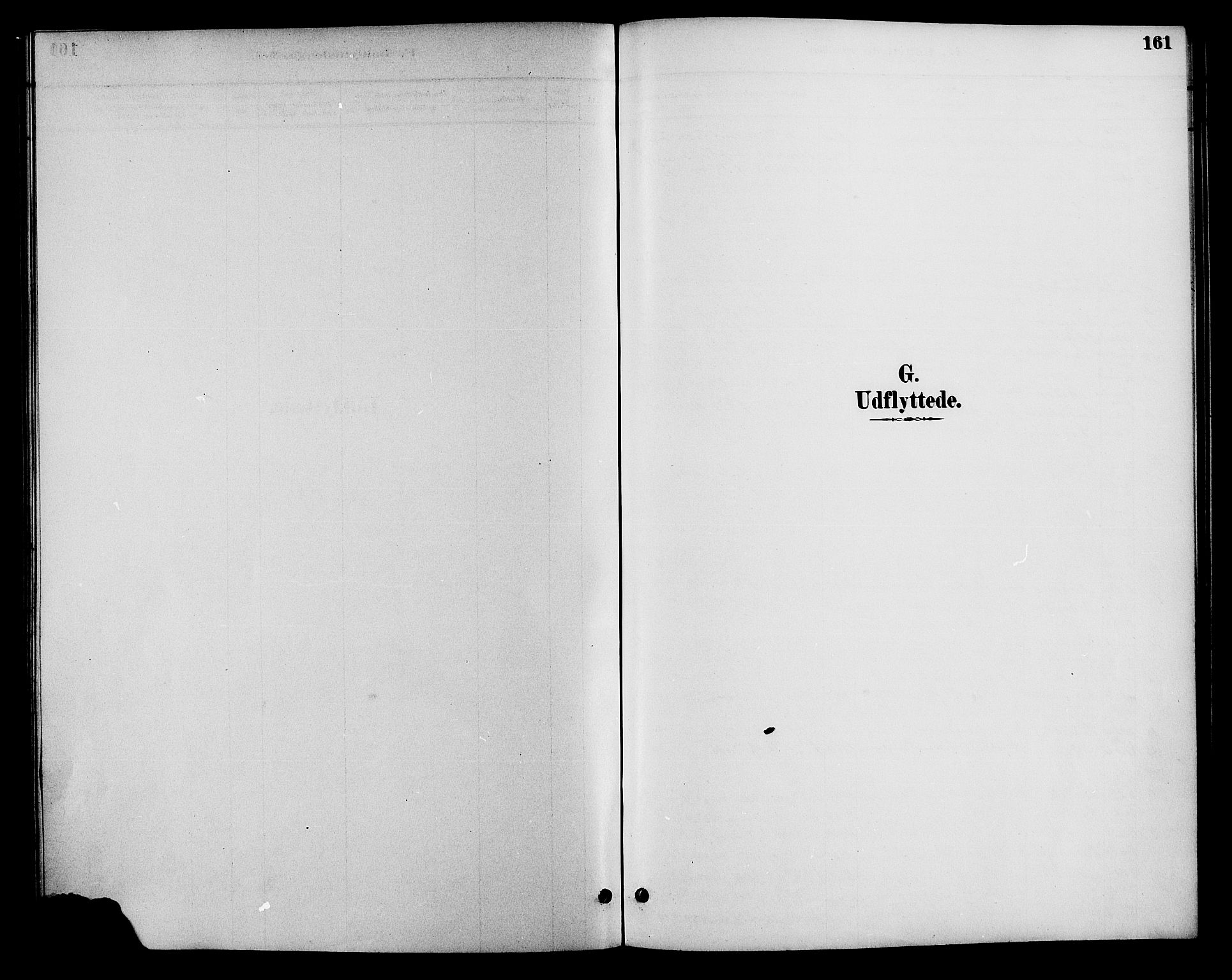 Gjerstad sokneprestkontor, SAK/1111-0014/F/Fa/Faa/L0009: Parish register (official) no. A 9, 1885-1890, p. 161