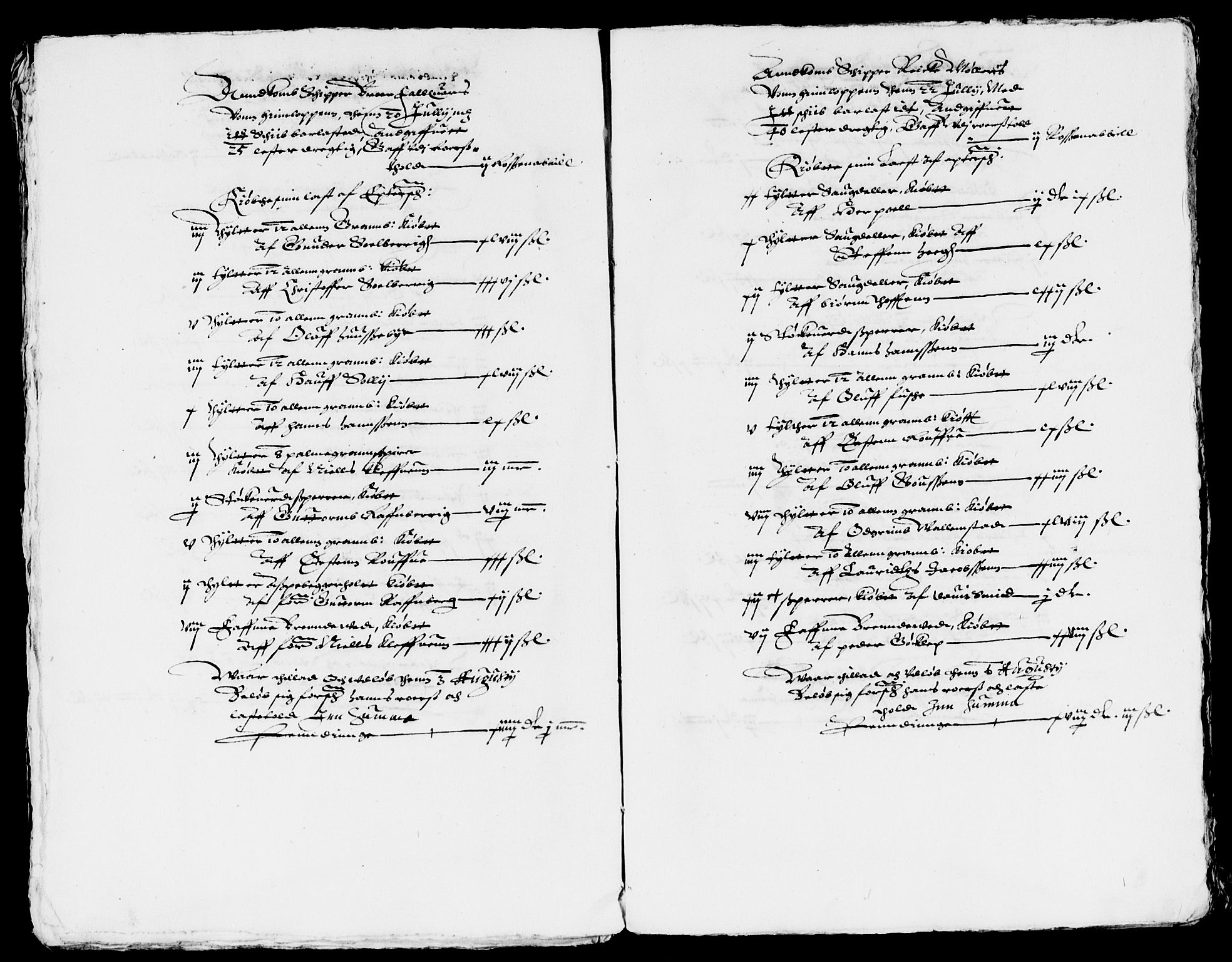 Rentekammeret inntil 1814, Reviderte regnskaper, Lensregnskaper, AV/RA-EA-5023/R/Rb/Rbo/L0001: Tønsberg len, 1584-1612