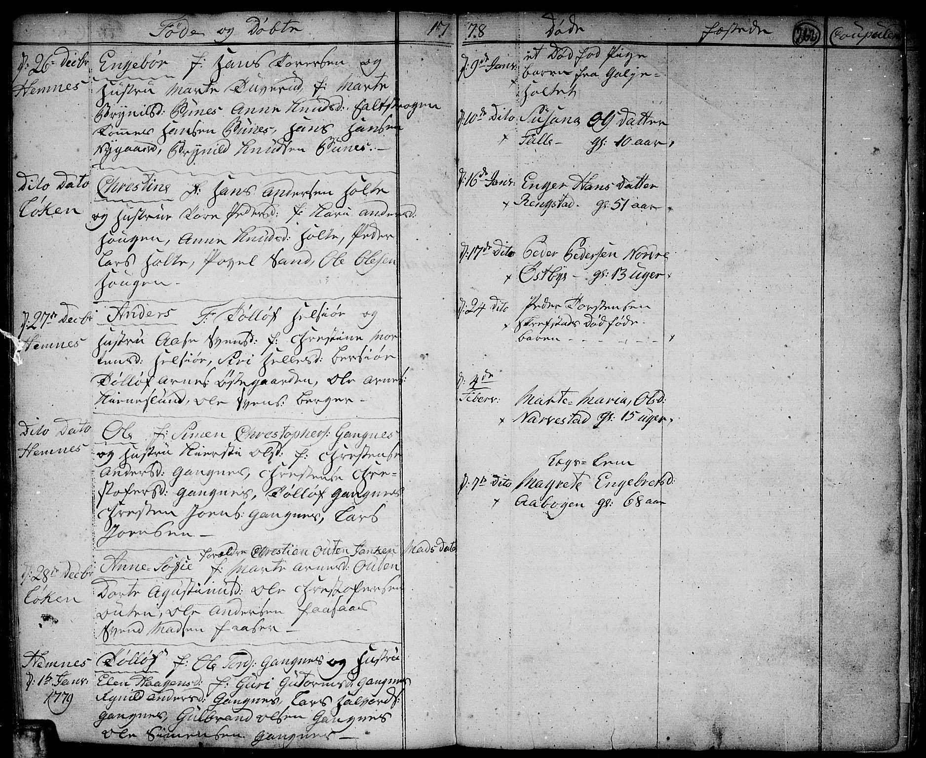 Høland prestekontor Kirkebøker, AV/SAO-A-10346a/F/Fa/L0004: Parish register (official) no. I 4, 1757-1780, p. 262