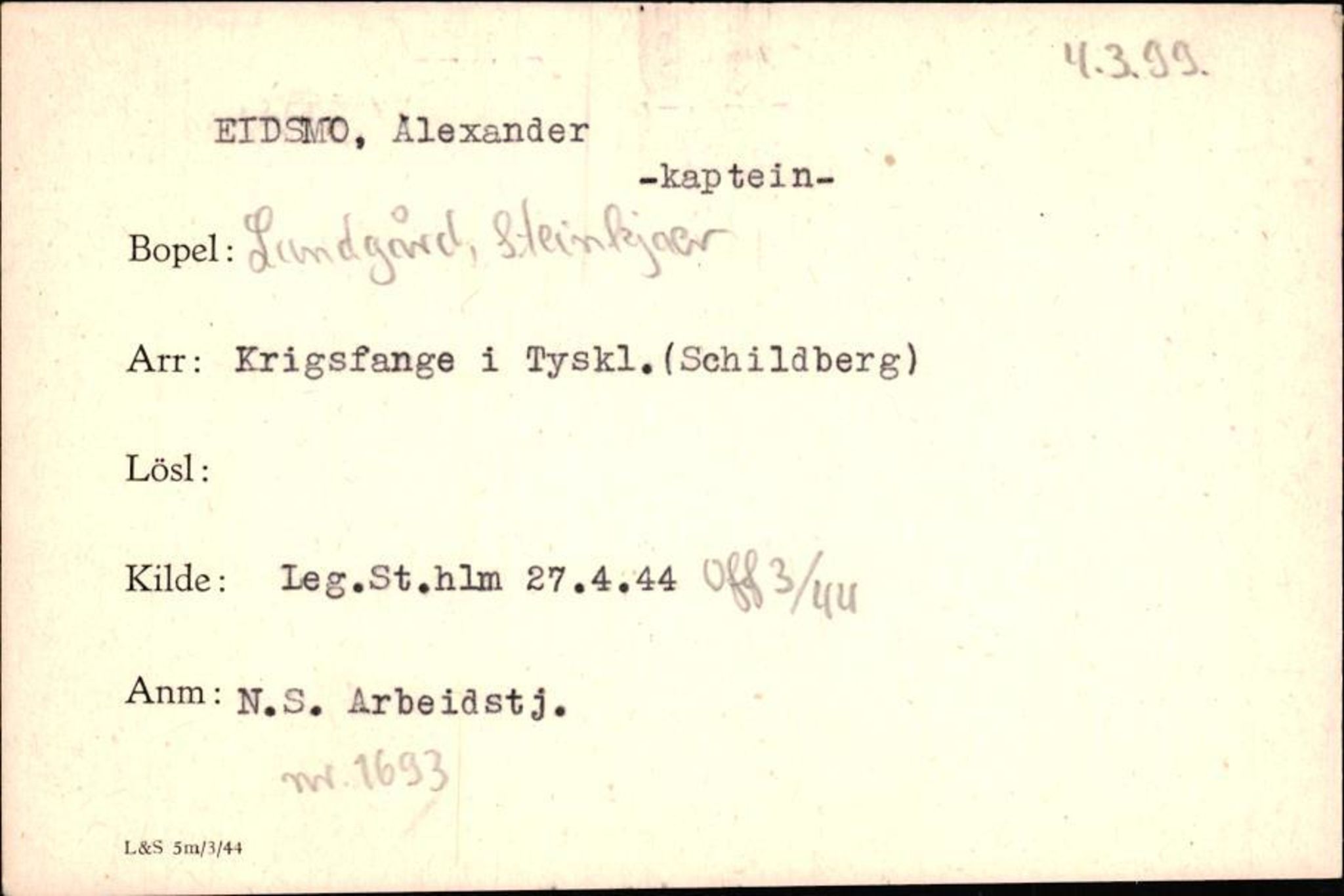 Forsvaret, Forsvarets krigshistoriske avdeling, AV/RA-RAFA-2017/Y/Yf/L0200: II-C-11-2102  -  Norske krigsfanger i Tyskland, 1940-1945, p. 204