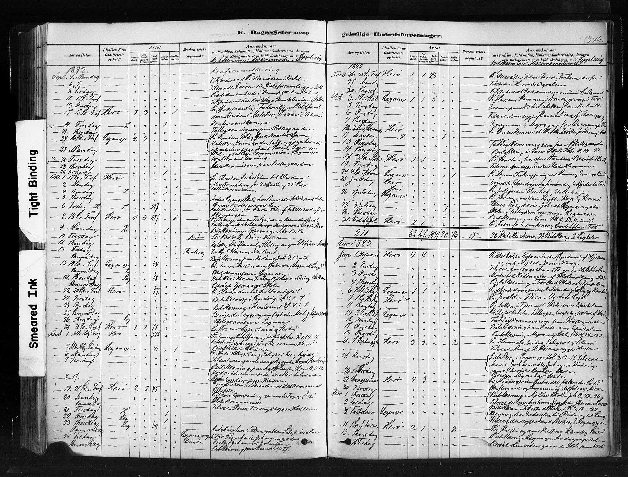 Ministerialprotokoller, klokkerbøker og fødselsregistre - Møre og Romsdal, SAT/A-1454/507/L0073: Parish register (official) no. 507A08, 1878-1904, p. 346
