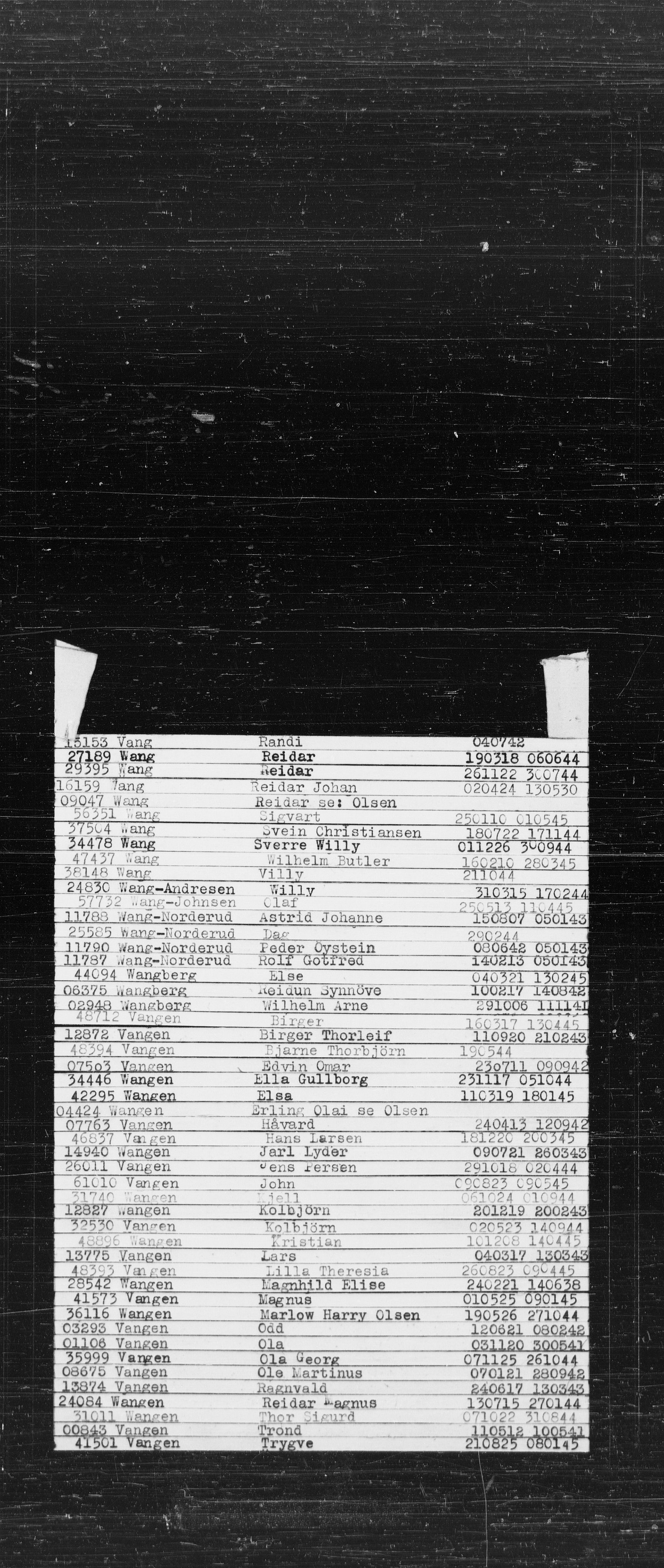 Den Kgl. Norske Legasjons Flyktningskontor, AV/RA-S-6753/V/Va/L0022: Kjesäterkartoteket.  Alfabetisk register, A-Å., 1940-1945, p. 910