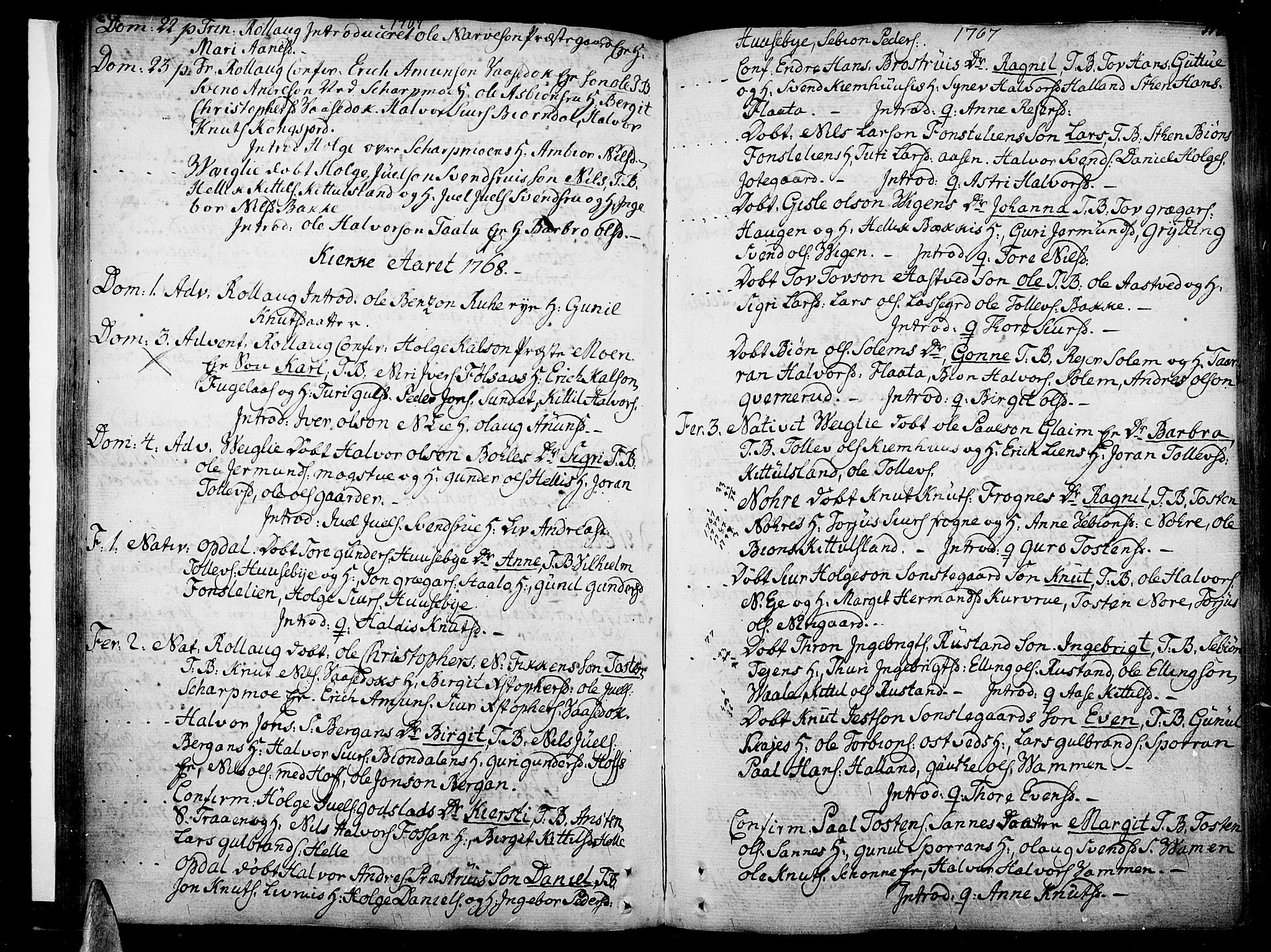 Rollag kirkebøker, SAKO/A-240/F/Fa/L0003: Parish register (official) no. I 3, 1743-1778, p. 113