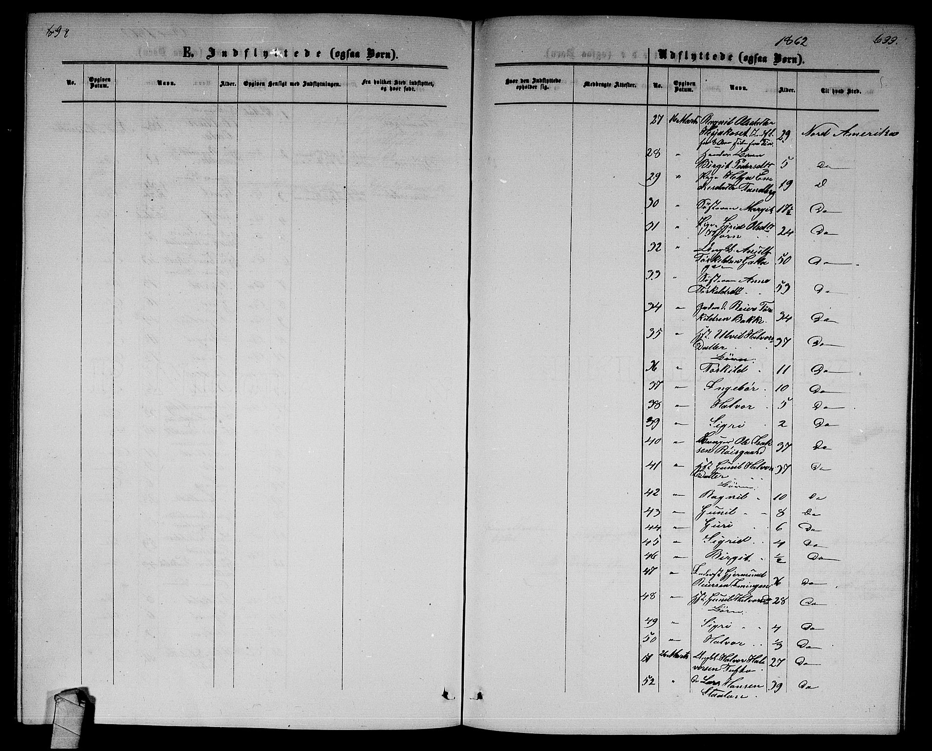 Nore kirkebøker, SAKO/A-238/G/Gb/L0001: Parish register (copy) no. II 1, 1862-1877, p. 698-699
