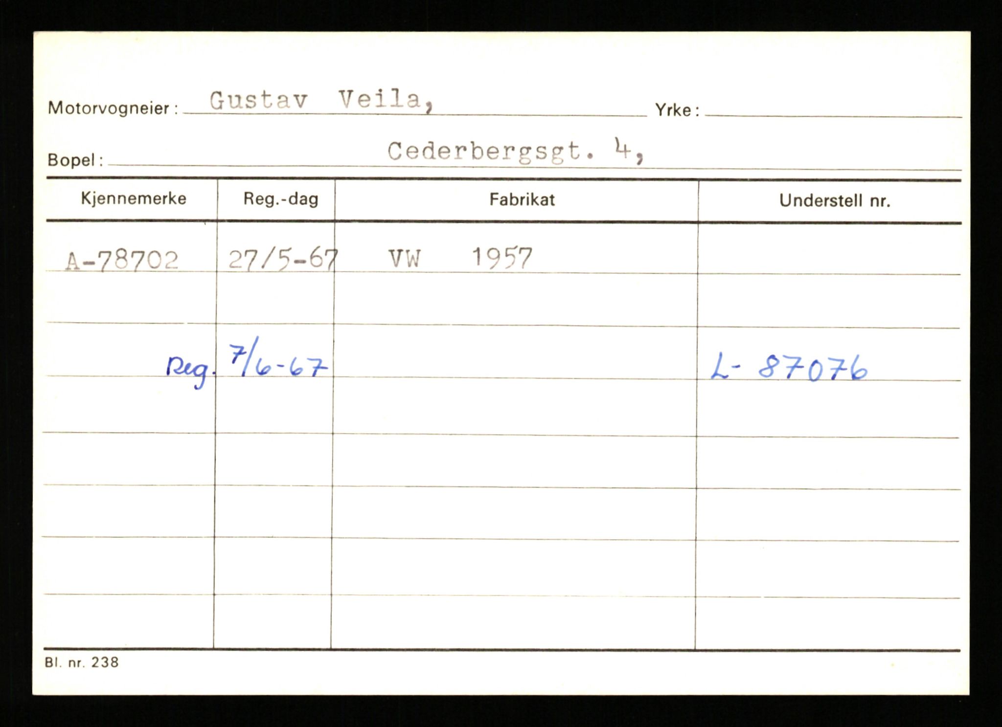 Stavanger trafikkstasjon, AV/SAST-A-101942/0/G/L0008: Registreringsnummer: 67519 - 84533, 1930-1971, p. 1411