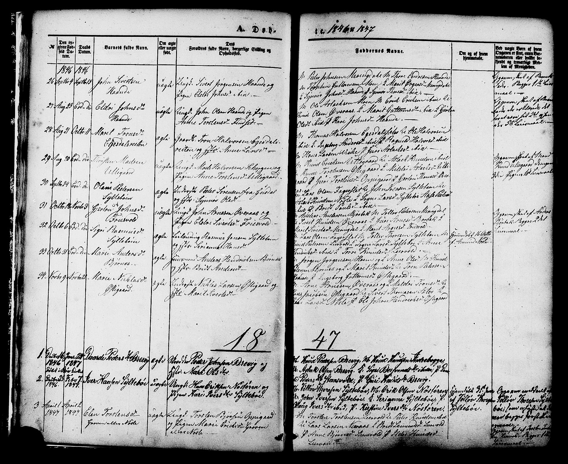 Ministerialprotokoller, klokkerbøker og fødselsregistre - Møre og Romsdal, SAT/A-1454/552/L0637: Parish register (official) no. 552A01, 1845-1879, p. 6