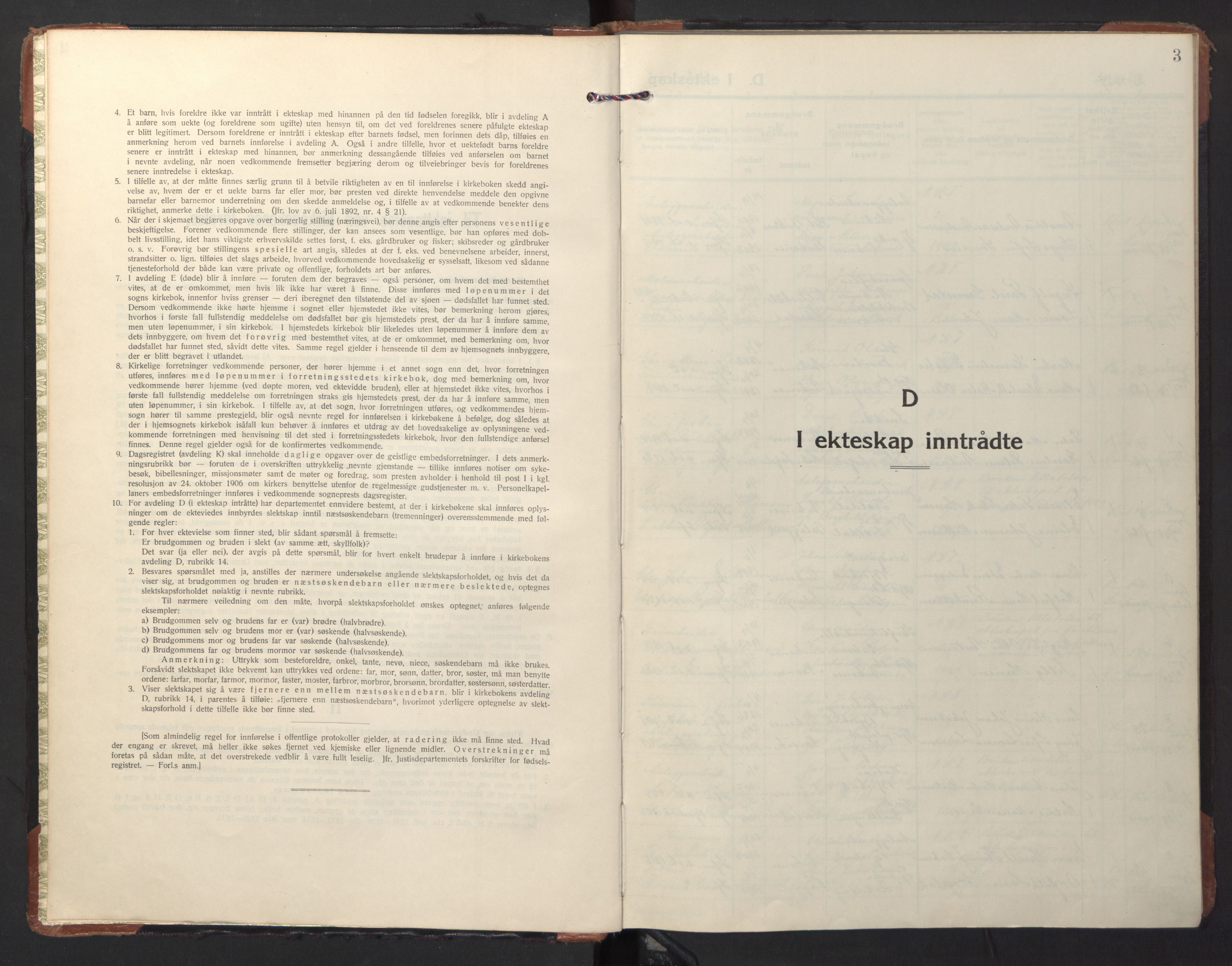 Ministerialprotokoller, klokkerbøker og fødselsregistre - Nordland, SAT/A-1459/866/L0948: Parish register (official) no. 866A11, 1929-1949, p. 3