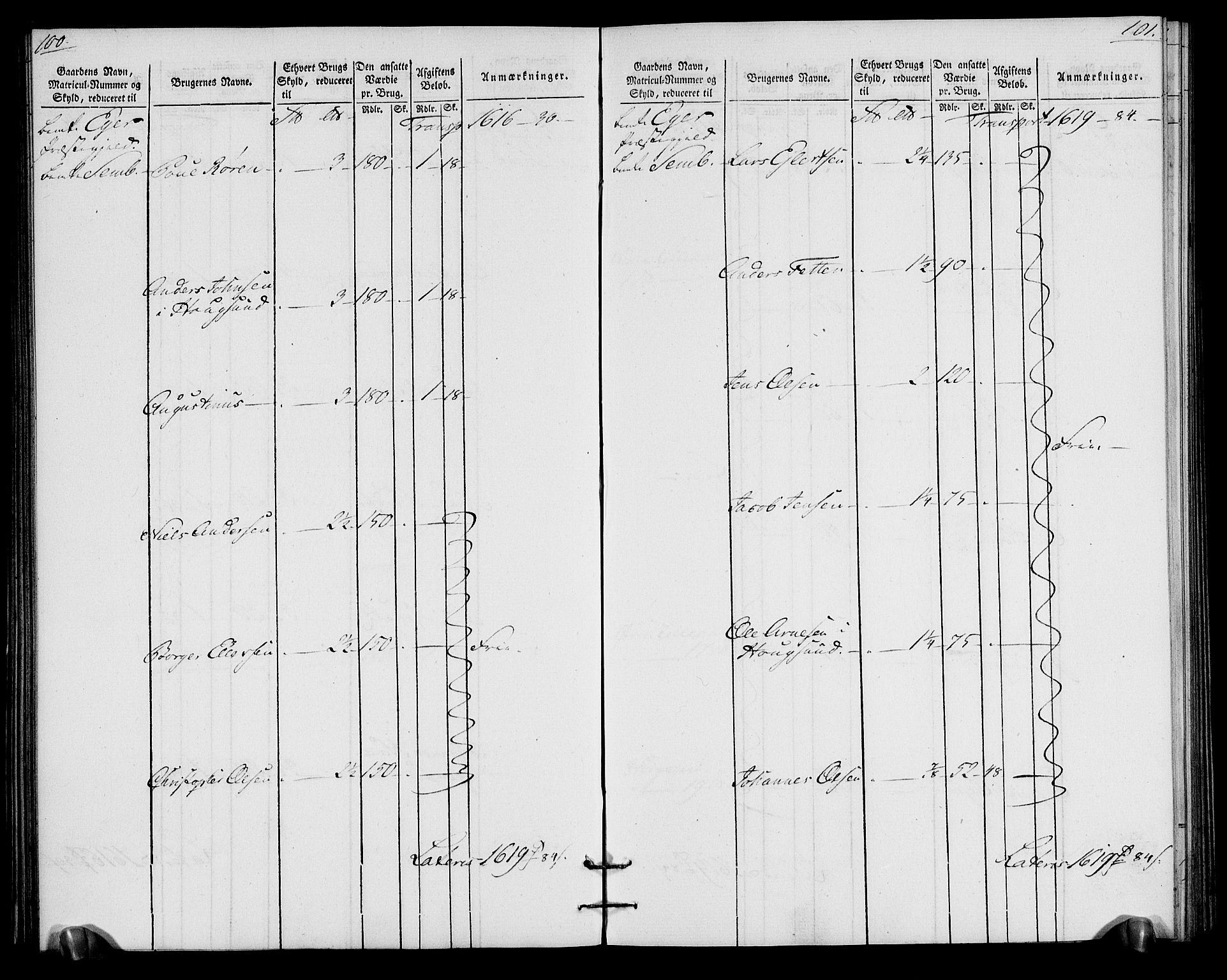 Rentekammeret inntil 1814, Realistisk ordnet avdeling, AV/RA-EA-4070/N/Ne/Nea/L0065: Buskerud fogderi. Oppebørselsregister for Eiker, Modum og Sigdal prestegjeld, 1803-1804, p. 54