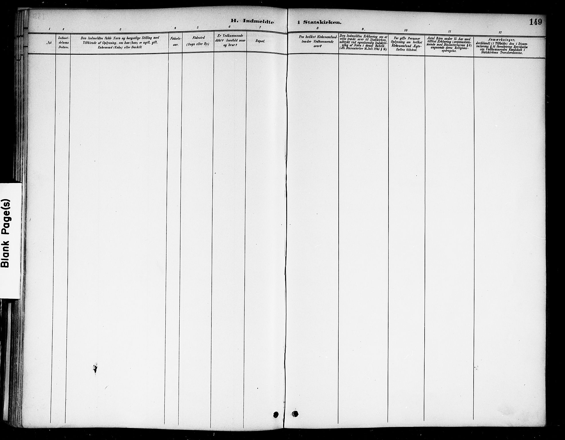 Berg prestekontor Kirkebøker, AV/SAO-A-10902/F/Fa/L0007: Parish register (official) no. I 7, 1888-1902, p. 149