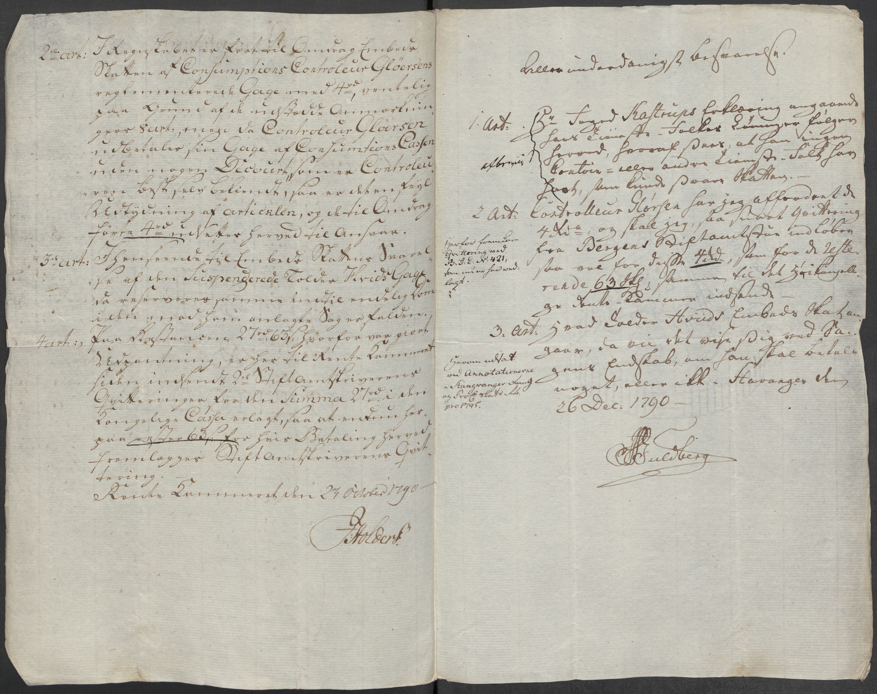 Rentekammeret inntil 1814, Reviderte regnskaper, Mindre regnskaper, AV/RA-EA-4068/Rf/Rfe/L0045: Stavanger, Stjørdal og Verdal fogderi, 1789, p. 37