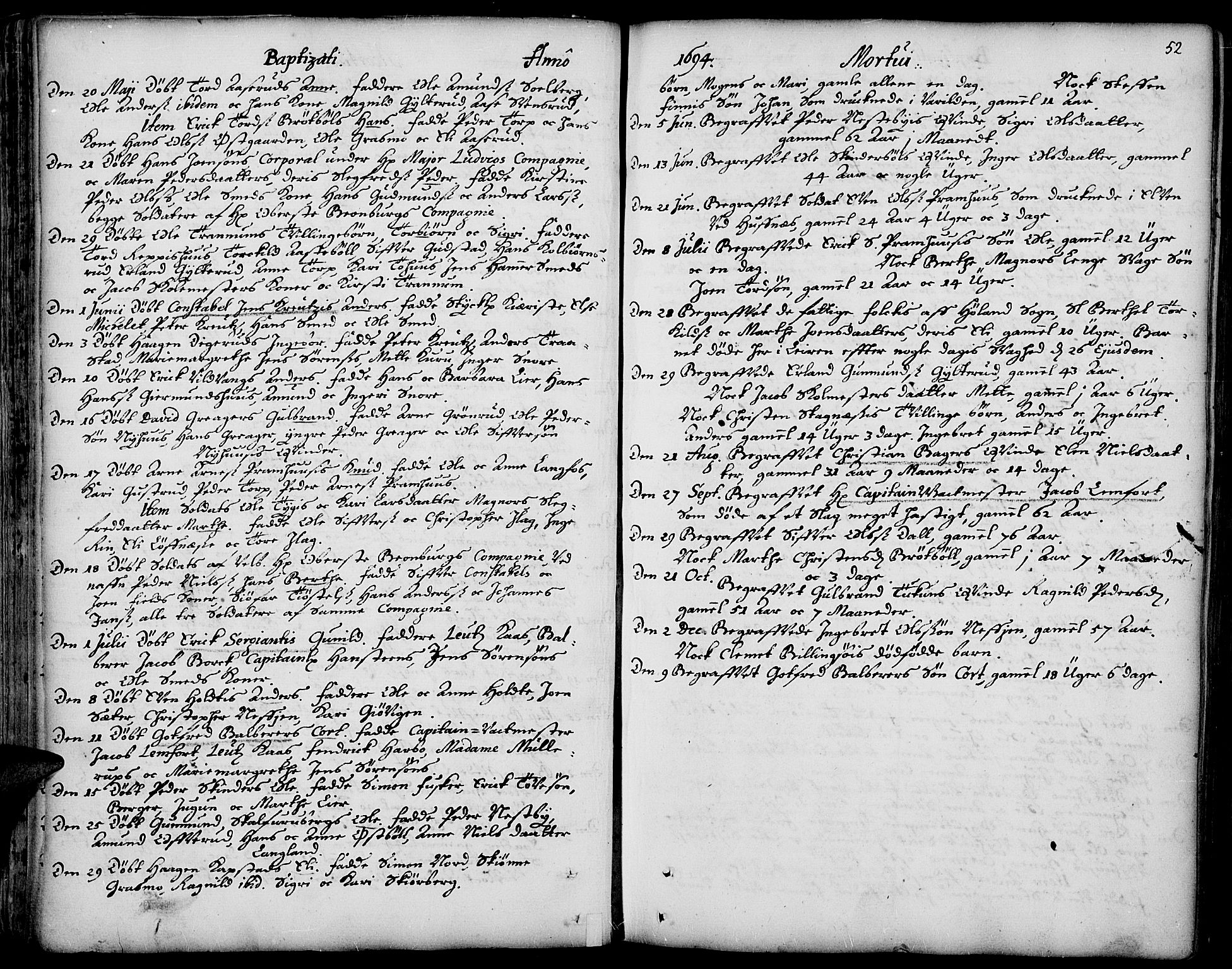 Vinger prestekontor, AV/SAH-PREST-024/H/Ha/Haa/L0001: Parish register (official) no. 1, 1689-1729, p. 52