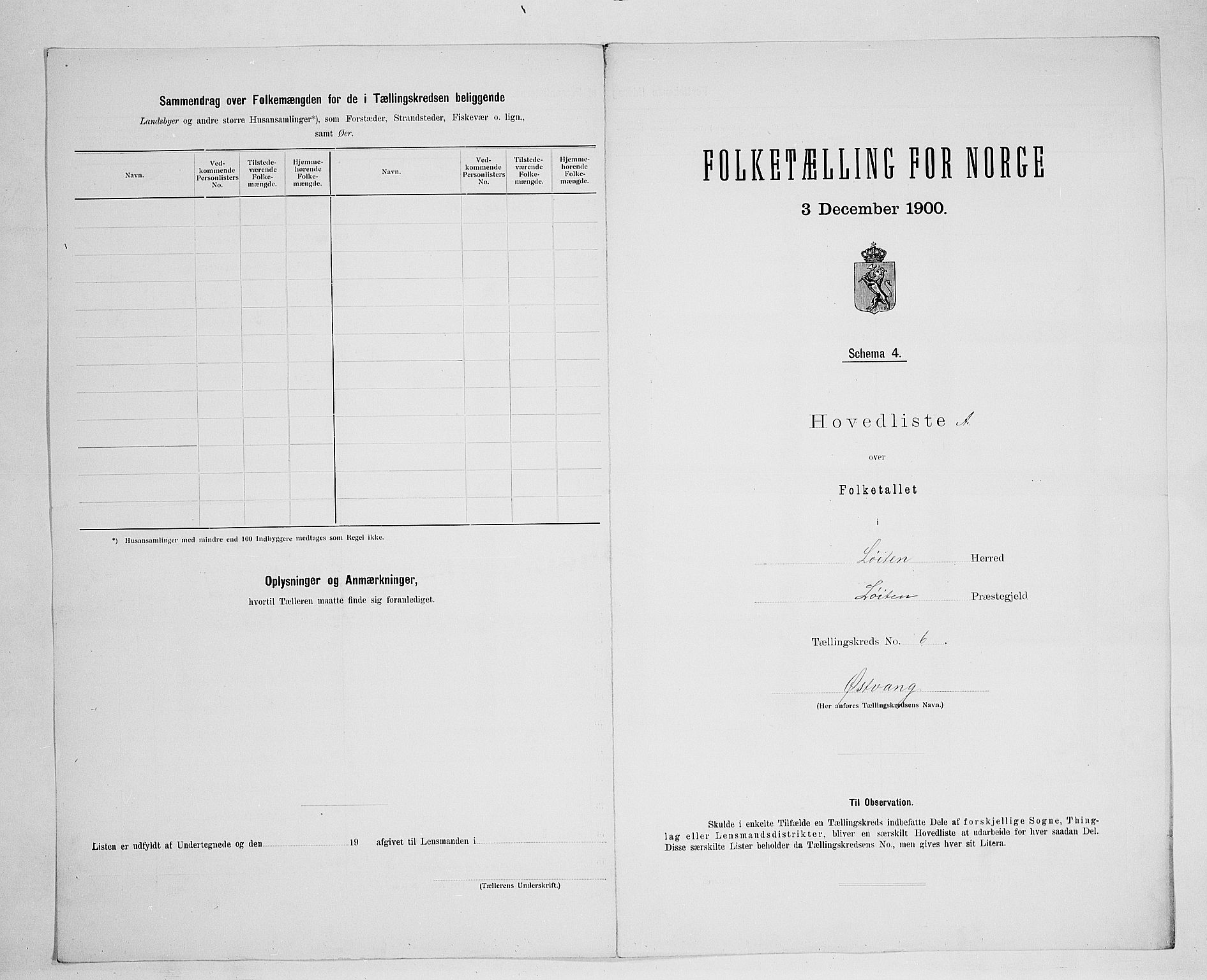 SAH, 1900 census for Løten, 1900, p. 35
