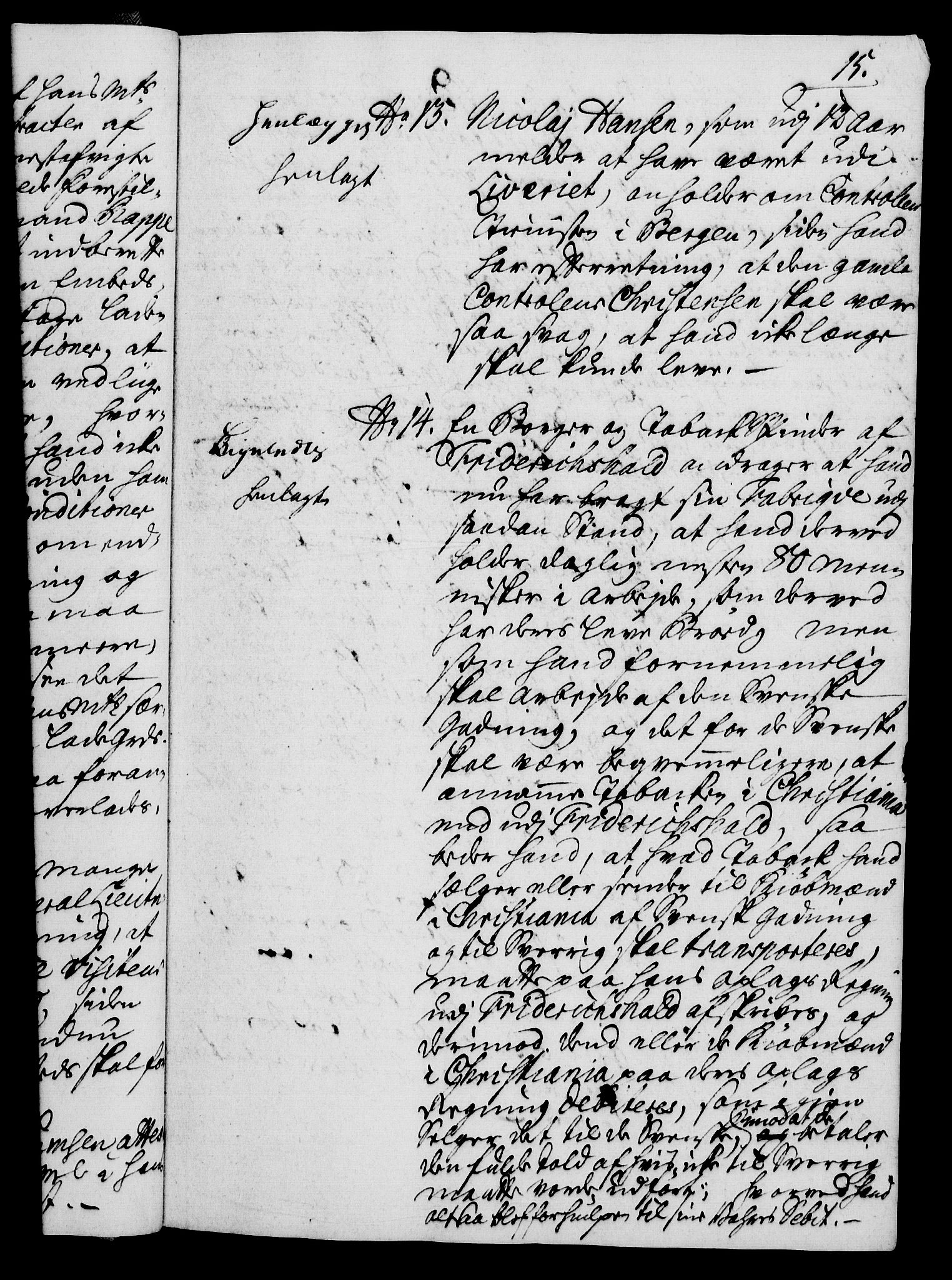 Rentekammeret, Kammerkanselliet, RA/EA-3111/G/Gh/Gha/L0023: Norsk ekstraktmemorialprotokoll (merket RK 53.68), 1741-1742, p. 14