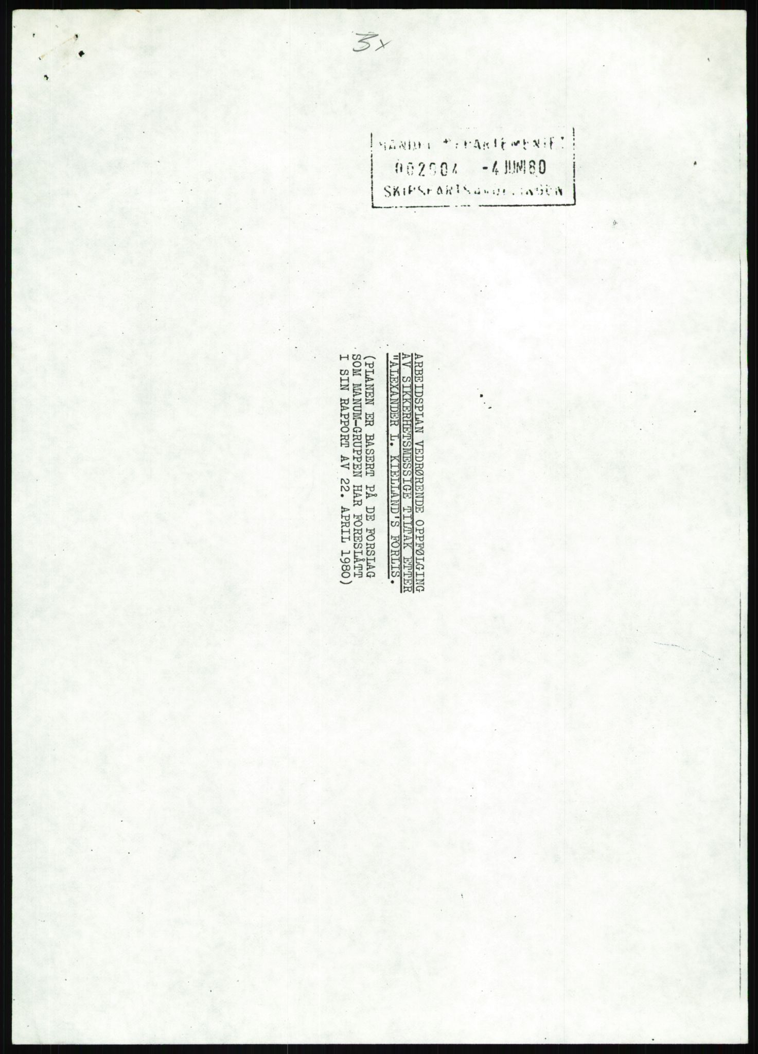 Justisdepartementet, Granskningskommisjonen ved Alexander Kielland-ulykken 27.3.1980, AV/RA-S-1165/D/L0013: H Sjøfartsdirektoratet og Skipskontrollen (H25-H43, H45, H47-H48, H50, H52)/I Det norske Veritas (I34, I41, I47), 1980-1981, p. 245