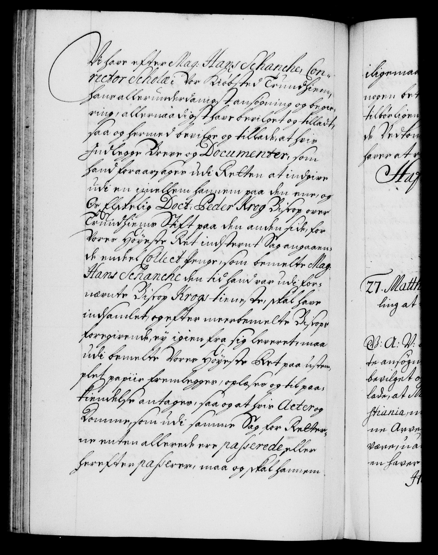 Danske Kanselli 1572-1799, AV/RA-EA-3023/F/Fc/Fca/Fcaa/L0022: Norske registre, 1716-1719, p. 477b