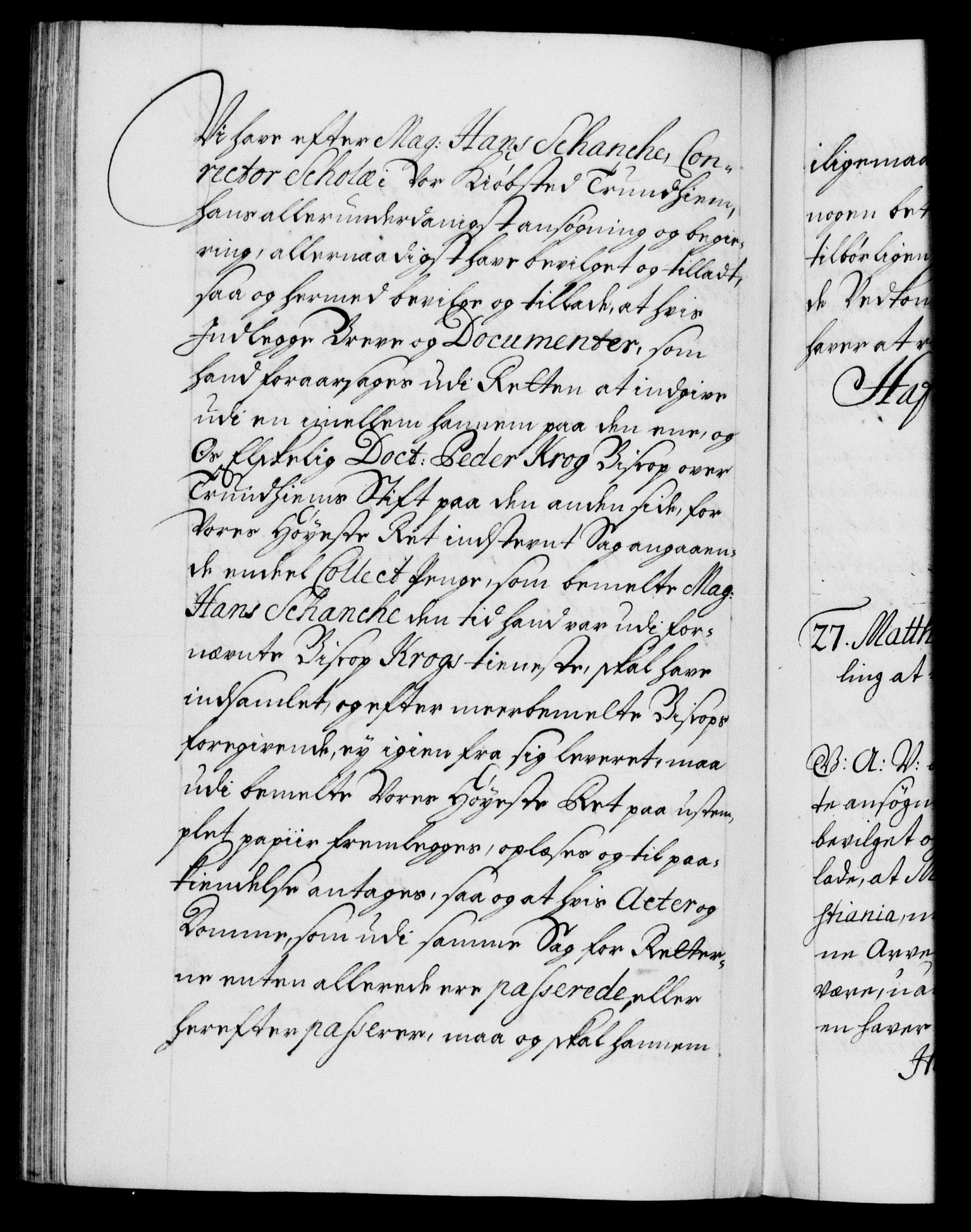 Danske Kanselli 1572-1799, AV/RA-EA-3023/F/Fc/Fca/Fcaa/L0022: Norske registre, 1716-1719, p. 477b