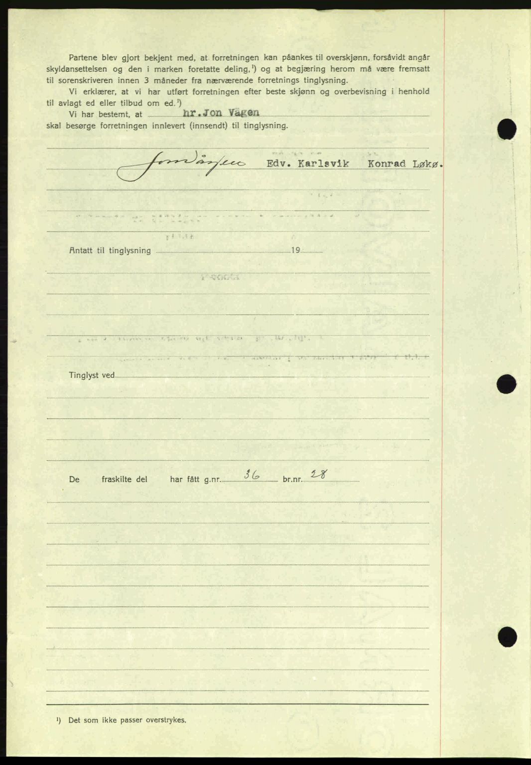 Romsdal sorenskriveri, AV/SAT-A-4149/1/2/2C: Mortgage book no. A6, 1938-1939, Diary no: : 739/1939