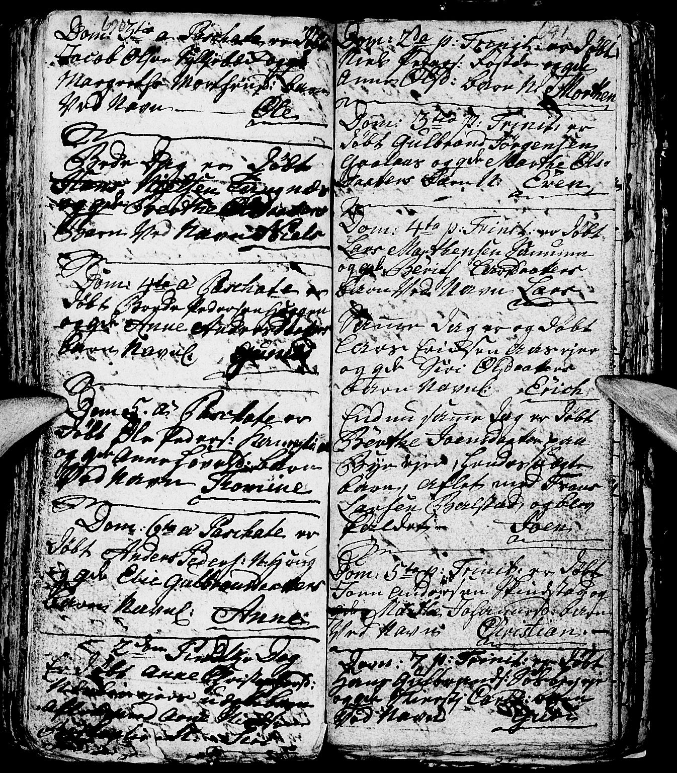 Nes prestekontor, Hedmark, AV/SAH-PREST-020/L/La/L0001: Parish register (copy) no. 1, 1663-1784, p. 690-691