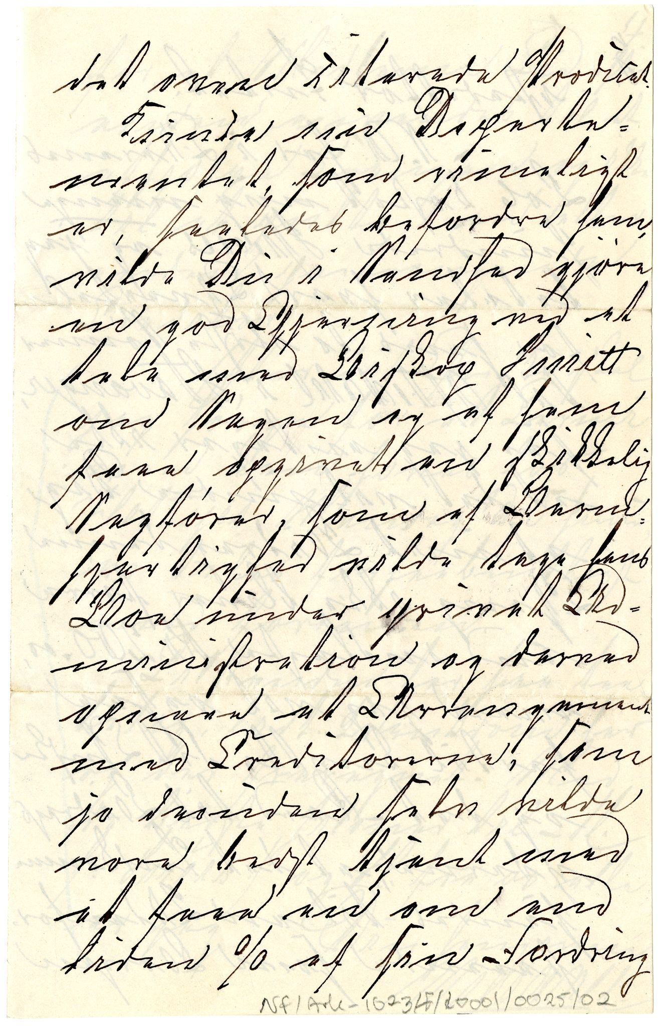 Diderik Maria Aalls brevsamling, NF/Ark-1023/F/L0001: D.M. Aalls brevsamling. A - B, 1738-1889, p. 277