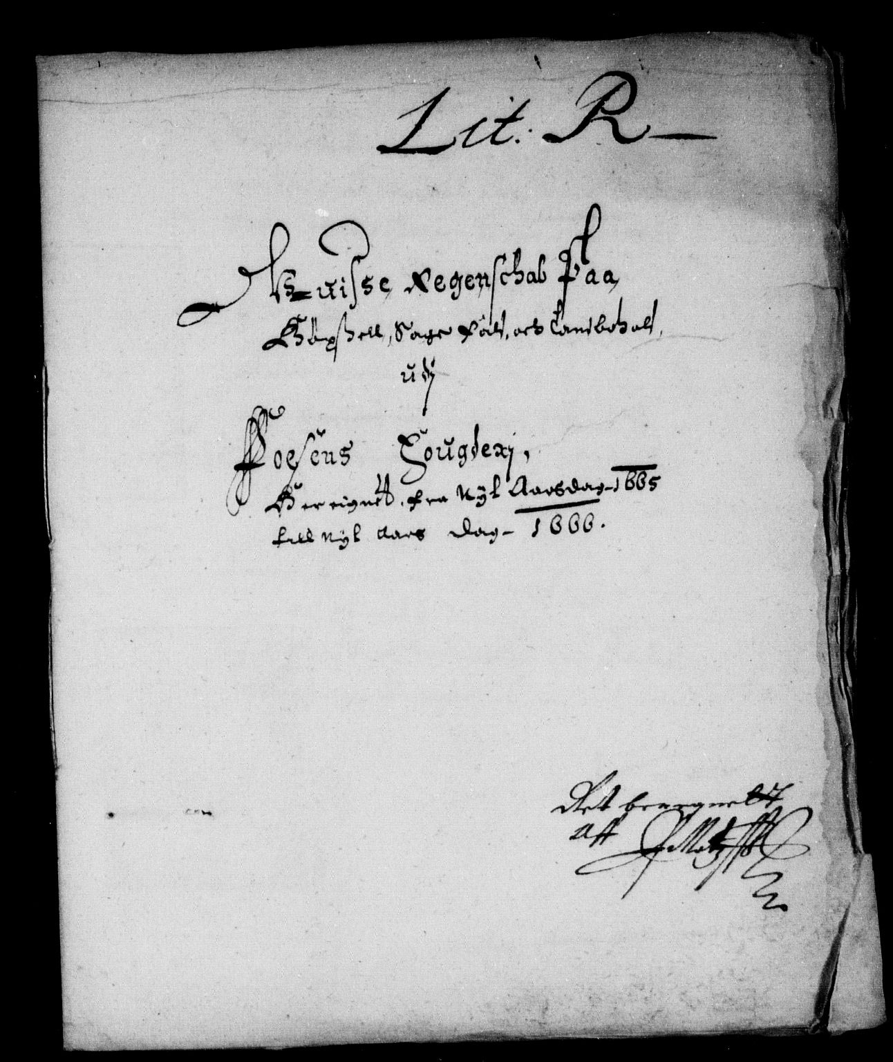 Rentekammeret inntil 1814, Reviderte regnskaper, Stiftamtstueregnskaper, Trondheim stiftamt og Nordland amt, AV/RA-EA-6044/R/Rd/L0012: Trondheim stiftamt, 1665