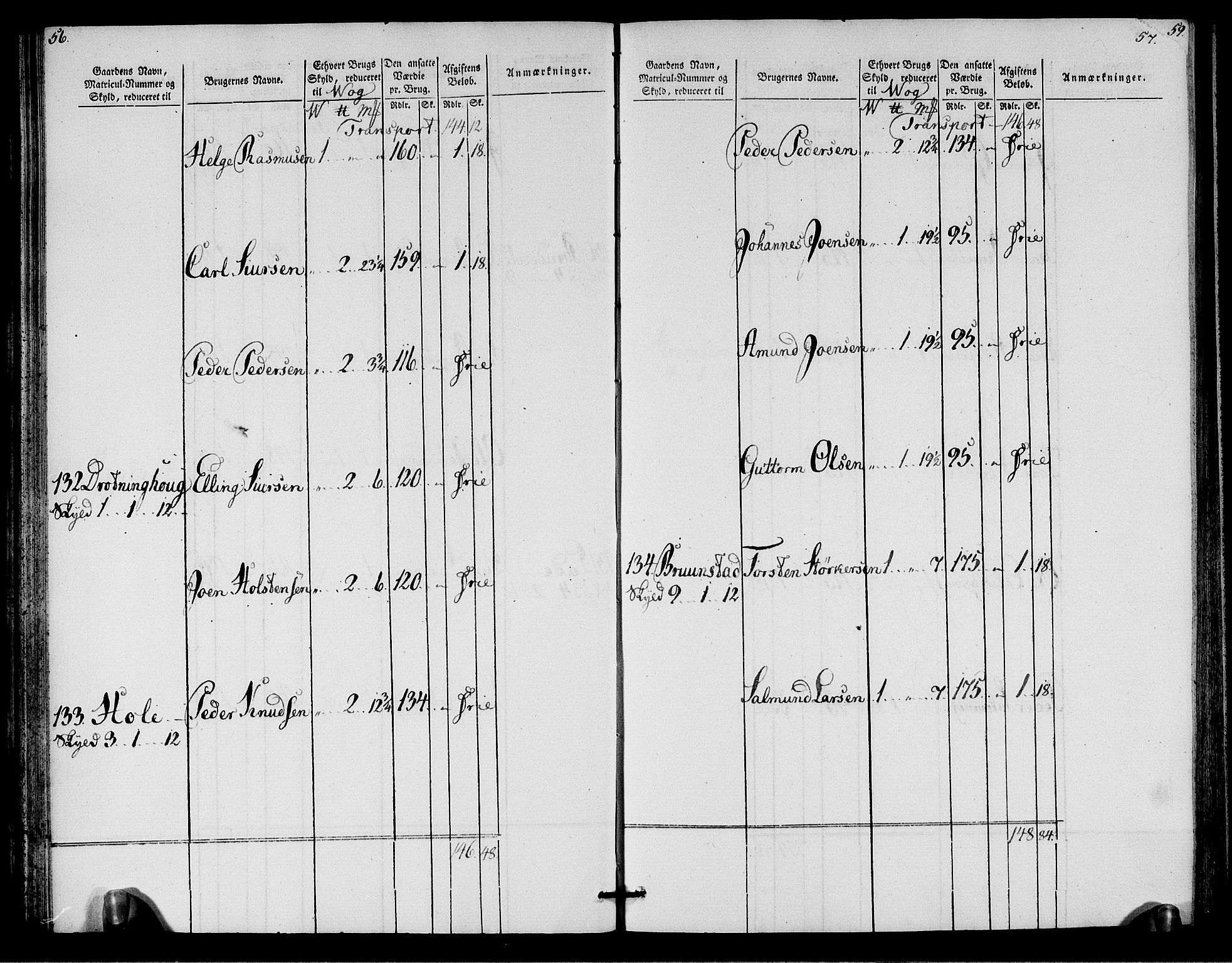 Rentekammeret inntil 1814, Realistisk ordnet avdeling, AV/RA-EA-4070/N/Ne/Nea/L0125a: Sunnmøre fogderi. Oppebørselsregister for fogderiets nordre del, 1803, p. 30