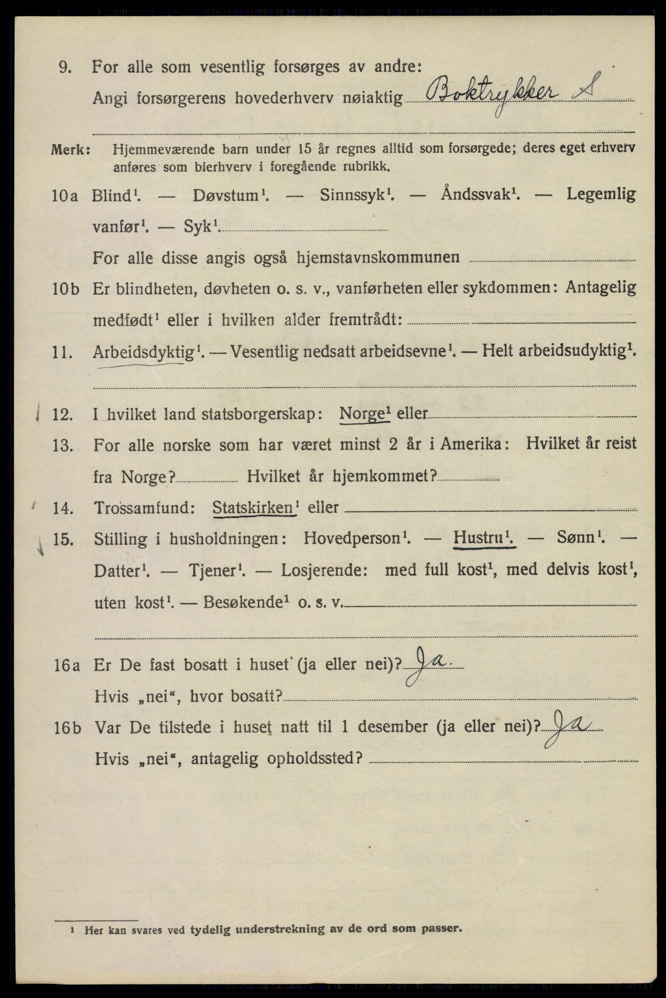 SAO, 1920 census for Kristiania, 1920, p. 556886