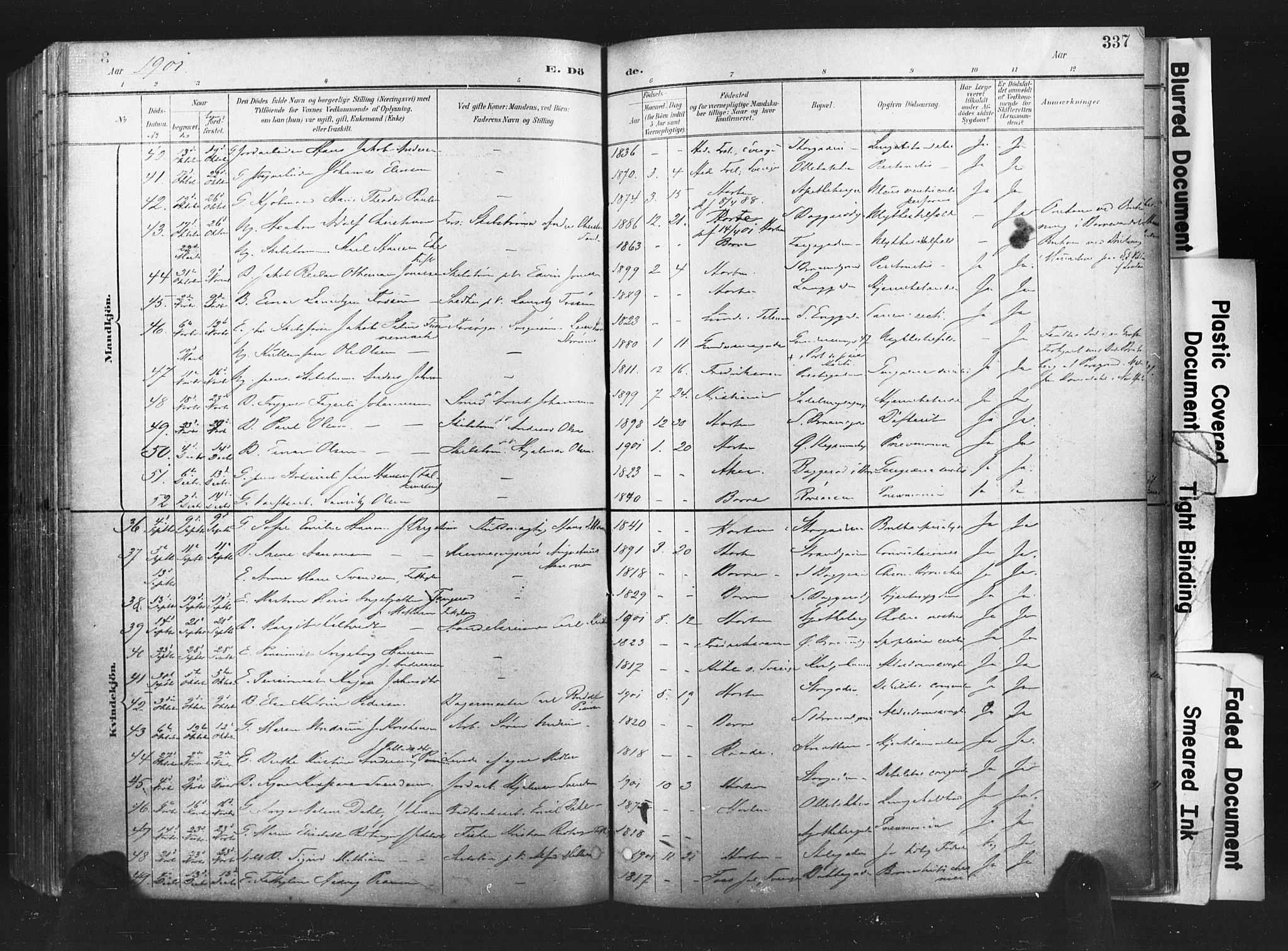 Horten kirkebøker, AV/SAKO-A-348/F/Fa/L0005: Parish register (official) no. 5, 1896-1904, p. 337