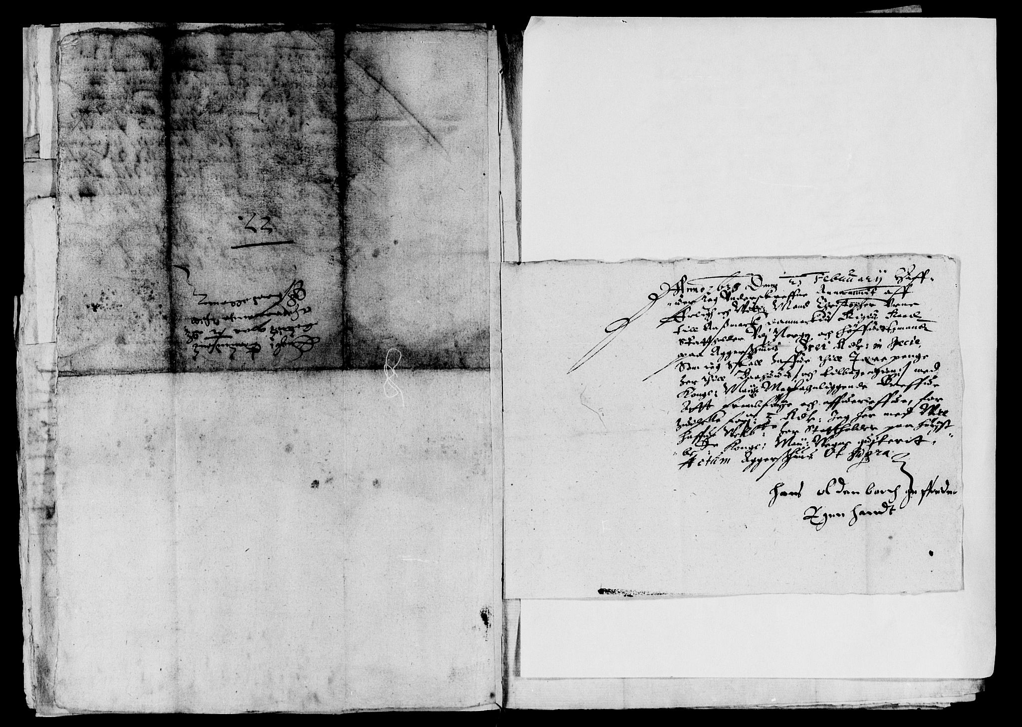 Rentekammeret inntil 1814, Reviderte regnskaper, Lensregnskaper, AV/RA-EA-5023/R/Rb/Rba/L0119: Akershus len, 1634-1635