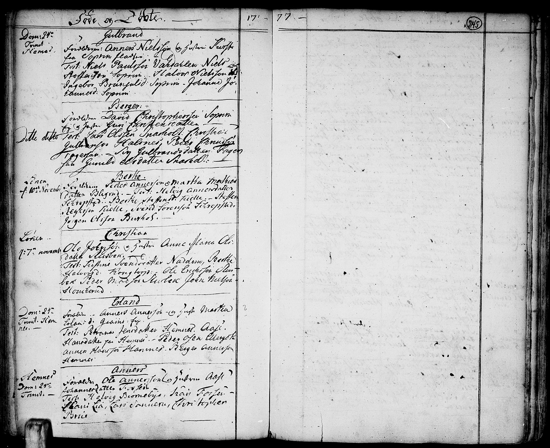 Høland prestekontor Kirkebøker, AV/SAO-A-10346a/F/Fa/L0004: Parish register (official) no. I 4, 1757-1780, p. 245