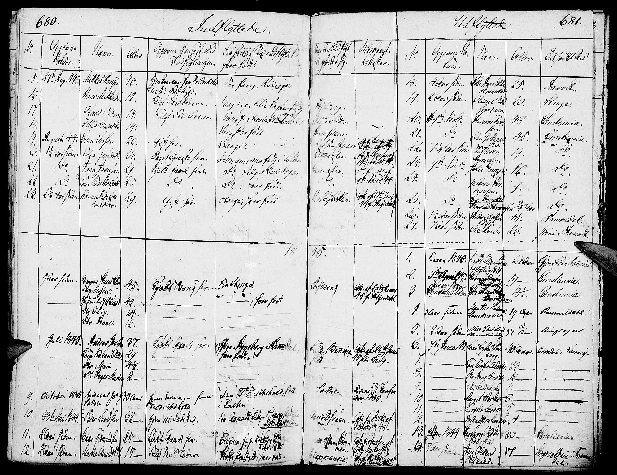 Løten prestekontor, AV/SAH-PREST-022/K/Ka/L0006: Parish register (official) no. 6, 1832-1849, p. 680-681