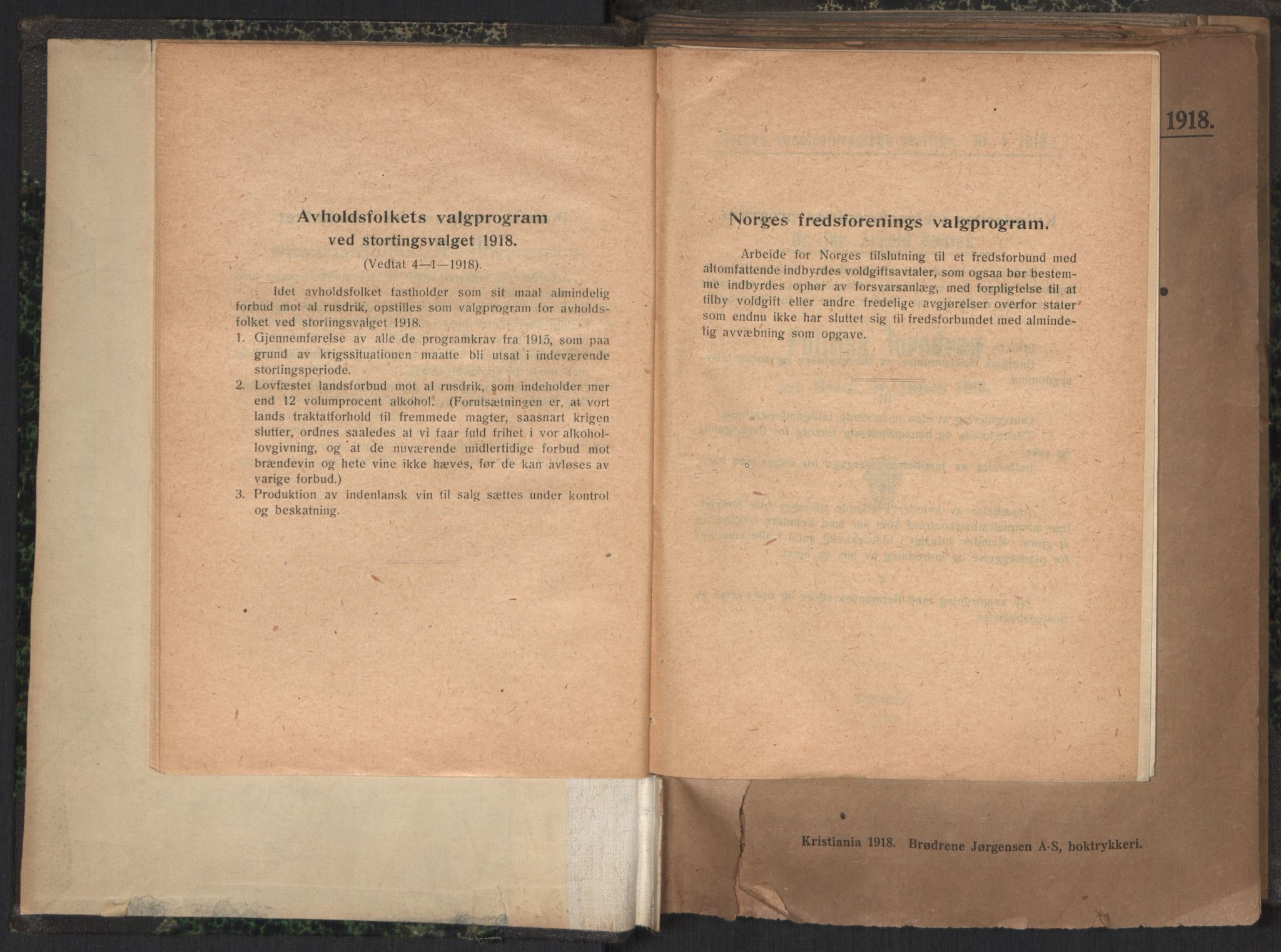 Venstres Hovedorganisasjon, RA/PA-0876/X/L0001: De eldste skrifter, 1860-1936, p. 22