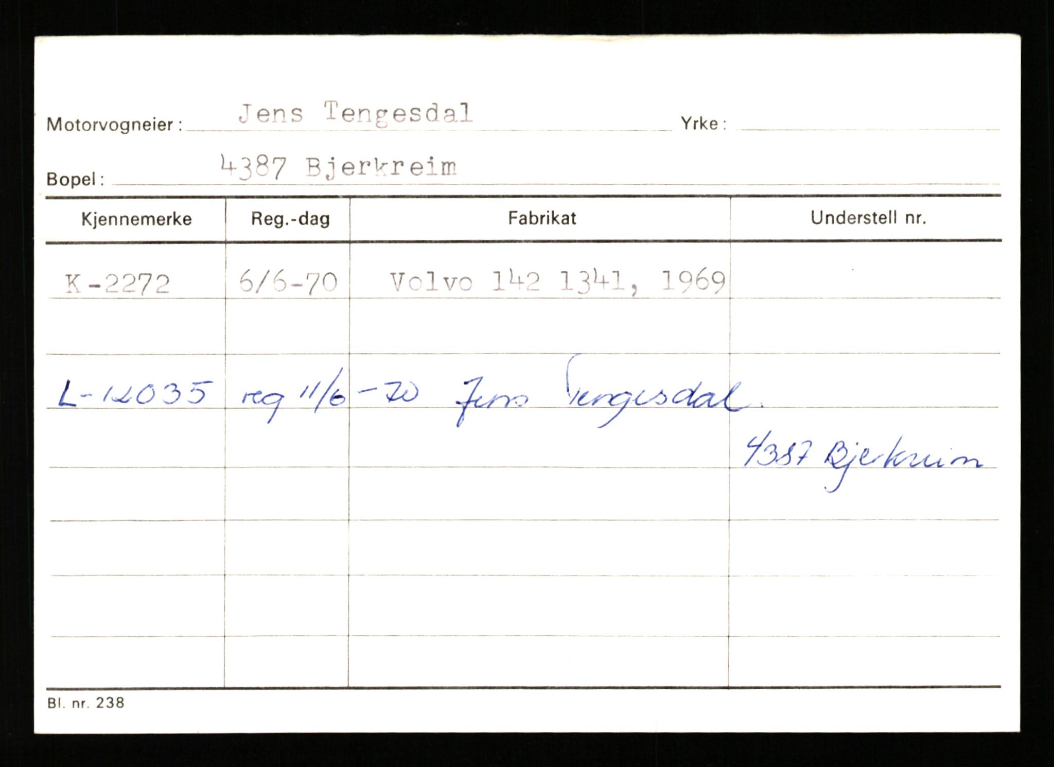 Stavanger trafikkstasjon, AV/SAST-A-101942/0/G/L0001: Registreringsnummer: 0 - 5782, 1930-1971, p. 1535