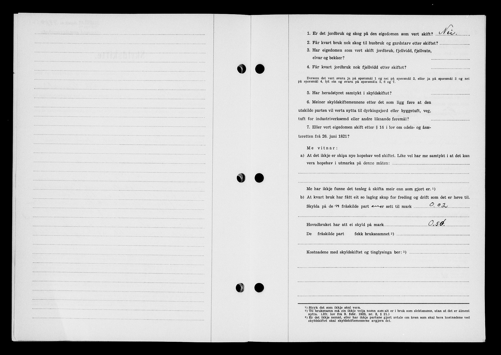 Karmsund sorenskriveri, SAST/A-100311/01/II/IIB/L0125: Mortgage book no. 105A, 1957-1957, Diary no: : 1896/1957