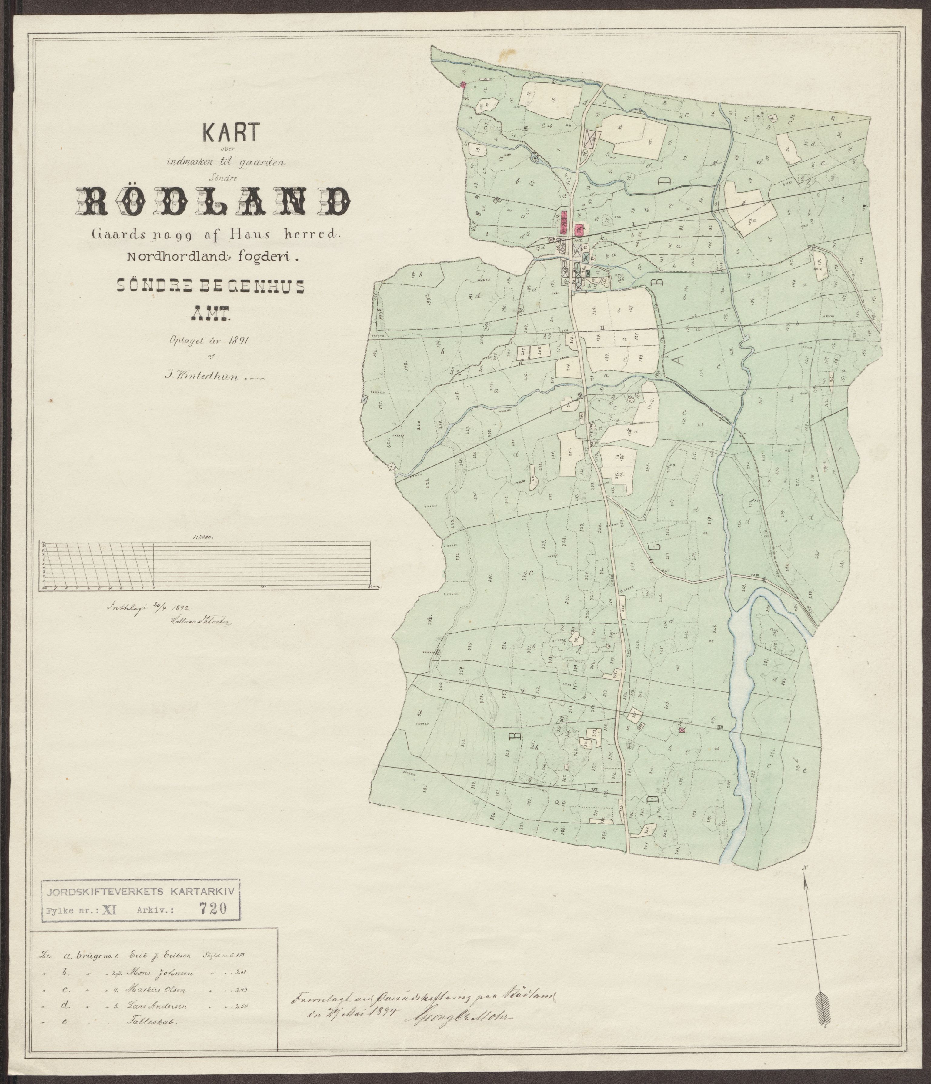 Jordskifteverkets kartarkiv, AV/RA-S-3929/T, 1859-1988, p. 849