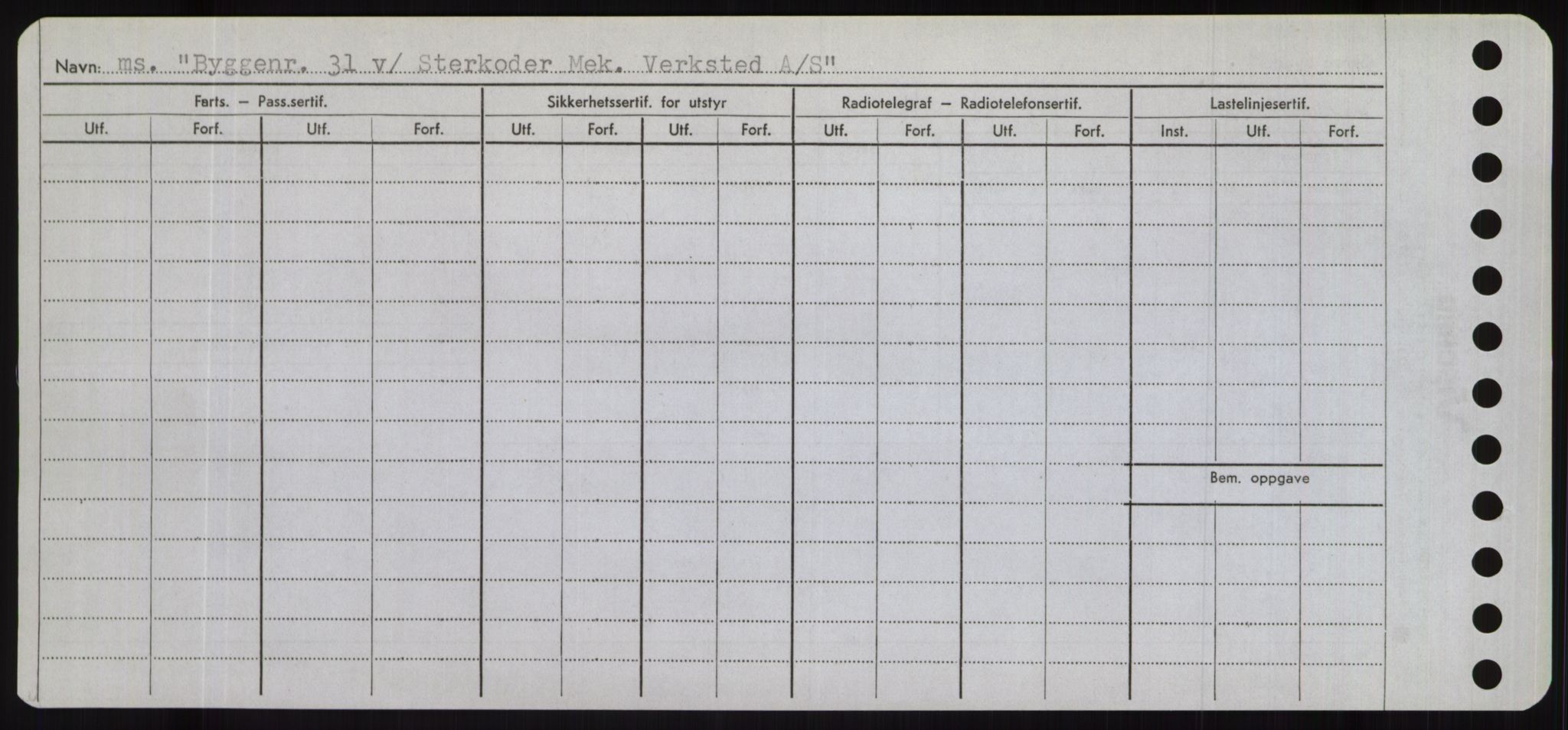 Sjøfartsdirektoratet med forløpere, Skipsmålingen, RA/S-1627/H/Hd/L0006: Fartøy, Byg-Båt, p. 602