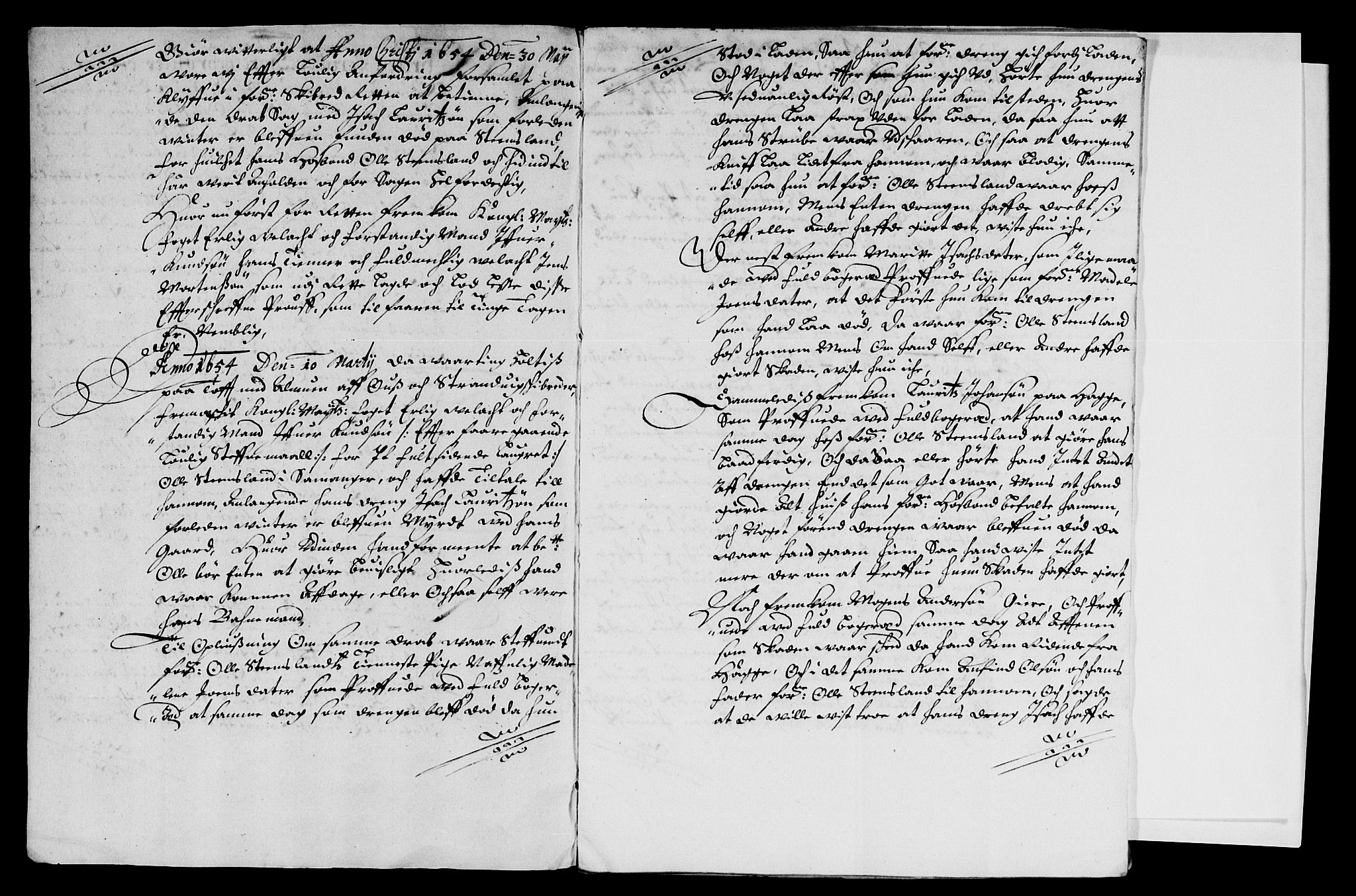 Rentekammeret inntil 1814, Reviderte regnskaper, Lensregnskaper, AV/RA-EA-5023/R/Rb/Rbt/L0127: Bergenhus len, 1650-1655