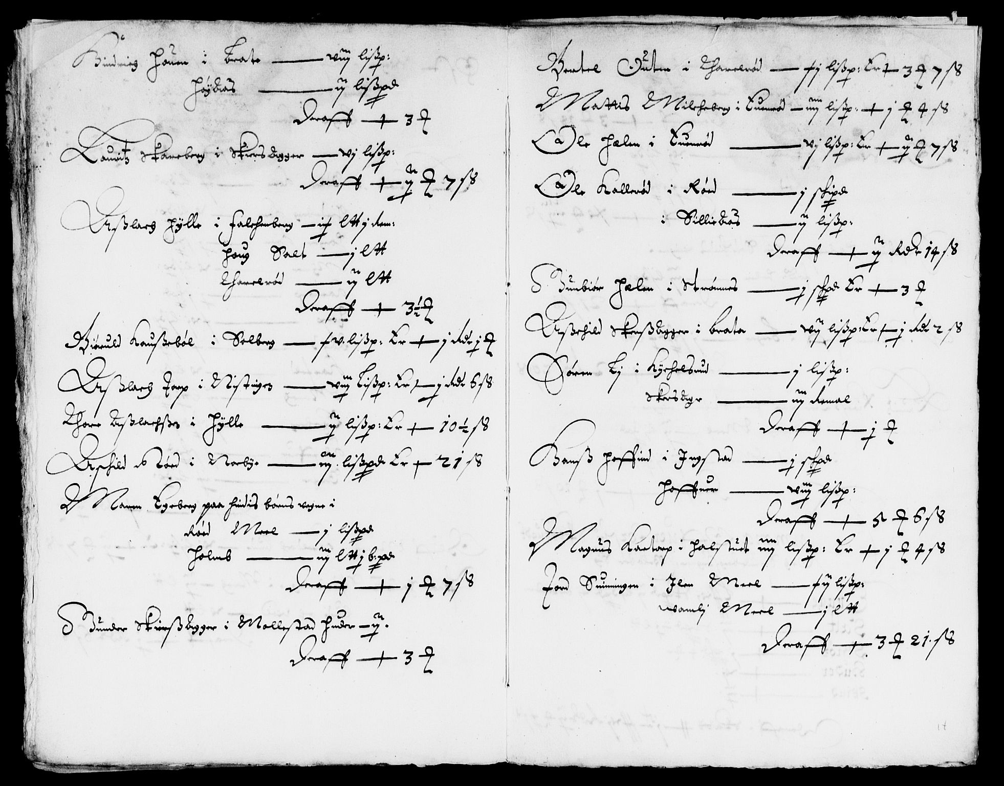 Rentekammeret inntil 1814, Reviderte regnskaper, Lensregnskaper, AV/RA-EA-5023/R/Rb/Rbc/L0008: Tune, Åbygge og Veme len, 1651-1657