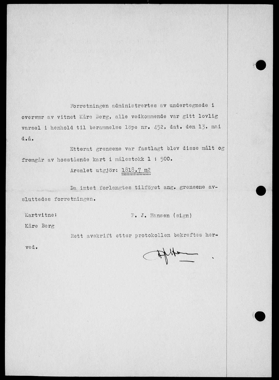 Onsøy sorenskriveri, SAO/A-10474/G/Ga/Gab/L0021: Mortgage book no. II A-21, 1947-1947, Diary no: : 2616/1947