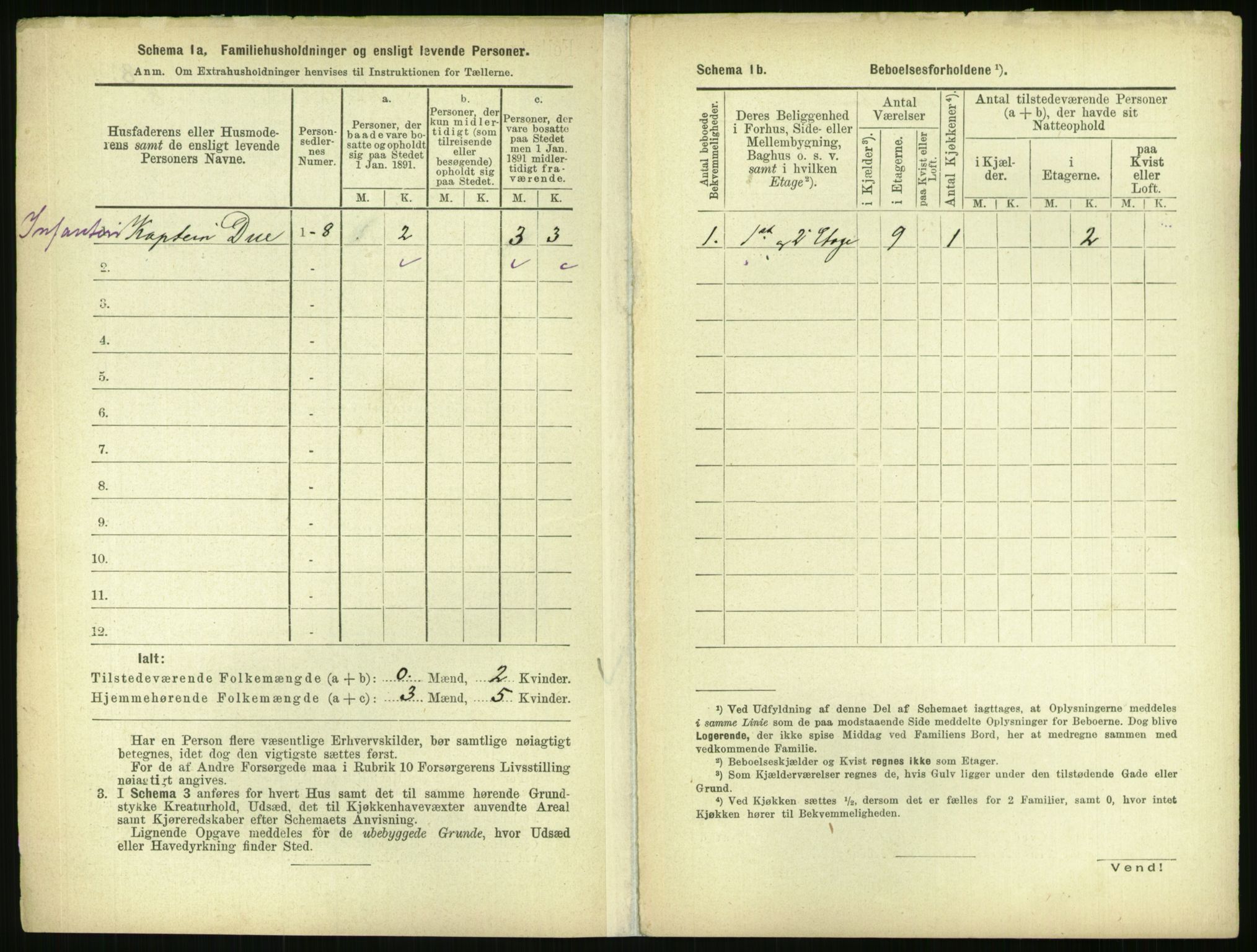 RA, 1891 census for 0301 Kristiania, 1891, p. 41260