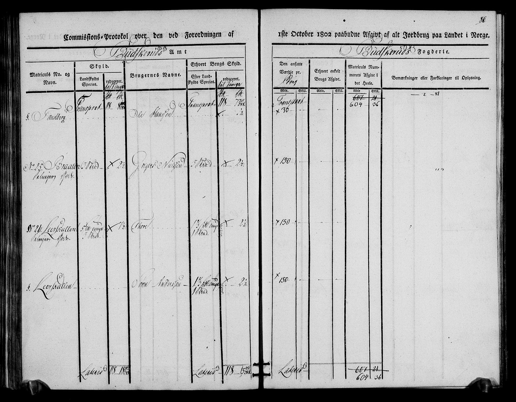 Rentekammeret inntil 1814, Realistisk ordnet avdeling, AV/RA-EA-4070/N/Ne/Nea/L0059: Buskerud fogderi. Kommisjonsprotokoll for Modum prestegjeld, 1803, p. 87