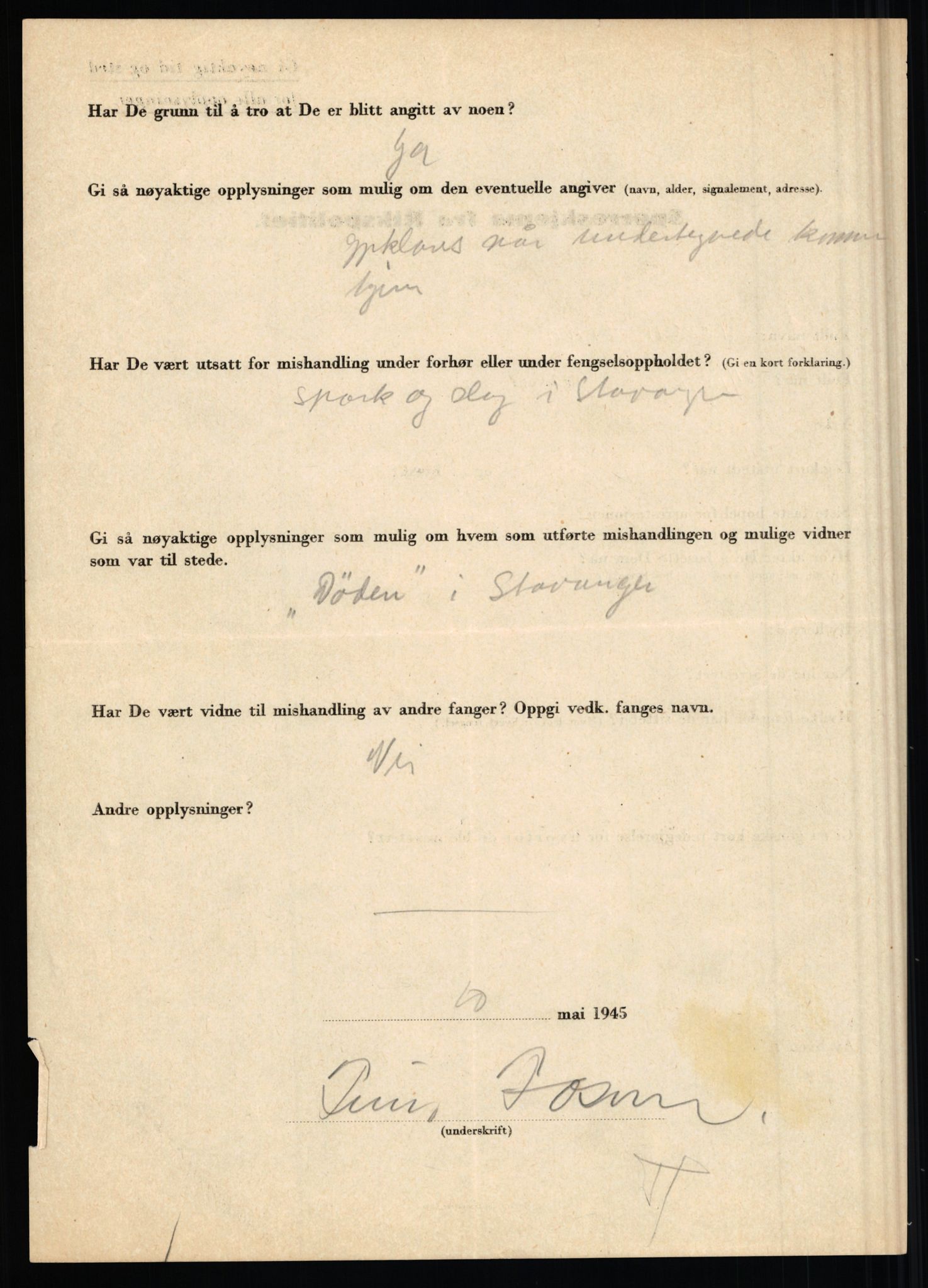 Rikspolitisjefen, AV/RA-S-1560/L/L0017: Tidemann, Hermann G. - Veum, Tjostolv, 1940-1945, p. 368