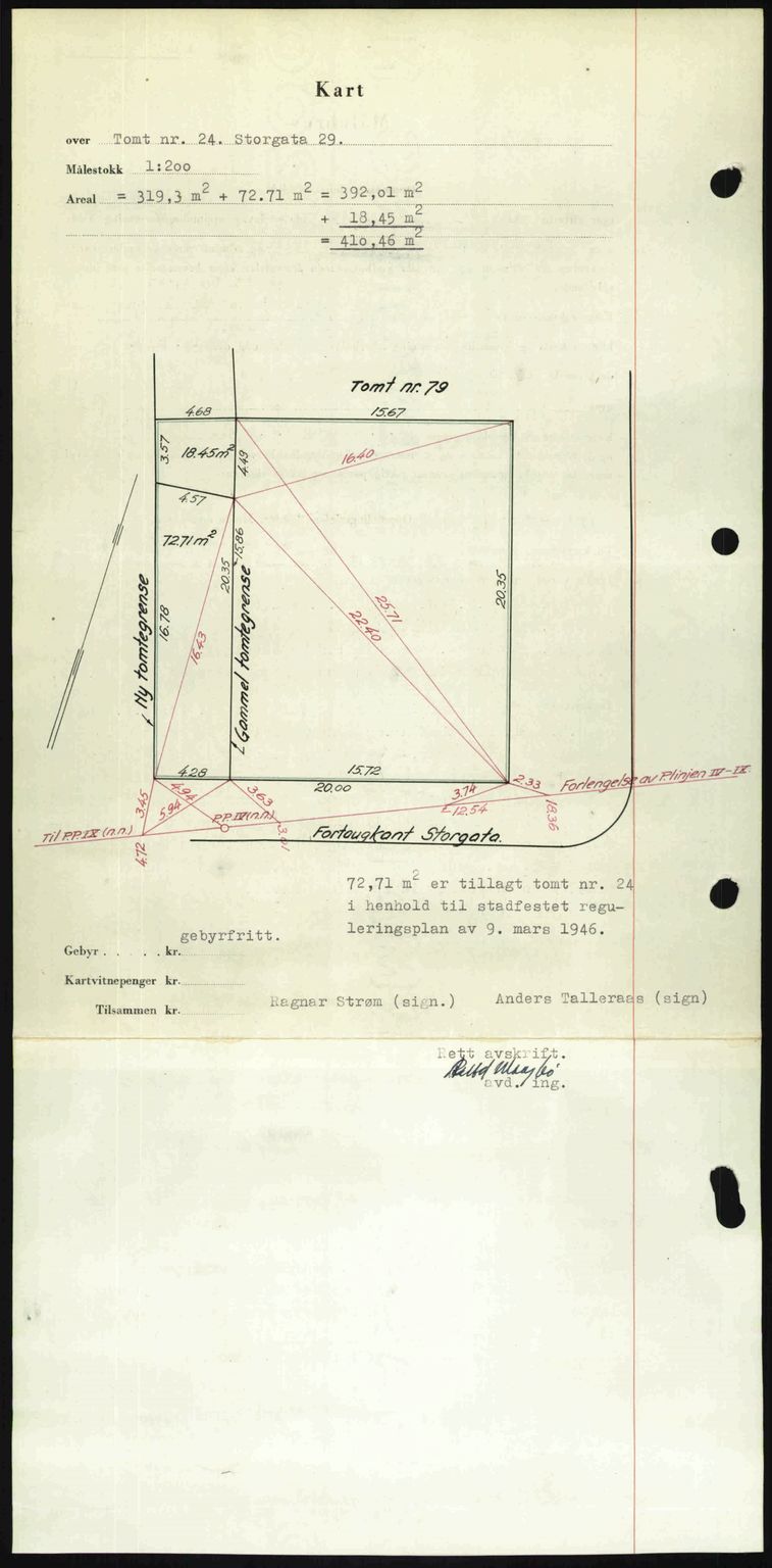 Romsdal sorenskriveri, AV/SAT-A-4149/1/2/2C: Mortgage book no. A29, 1949-1949, Diary no: : 907/1949