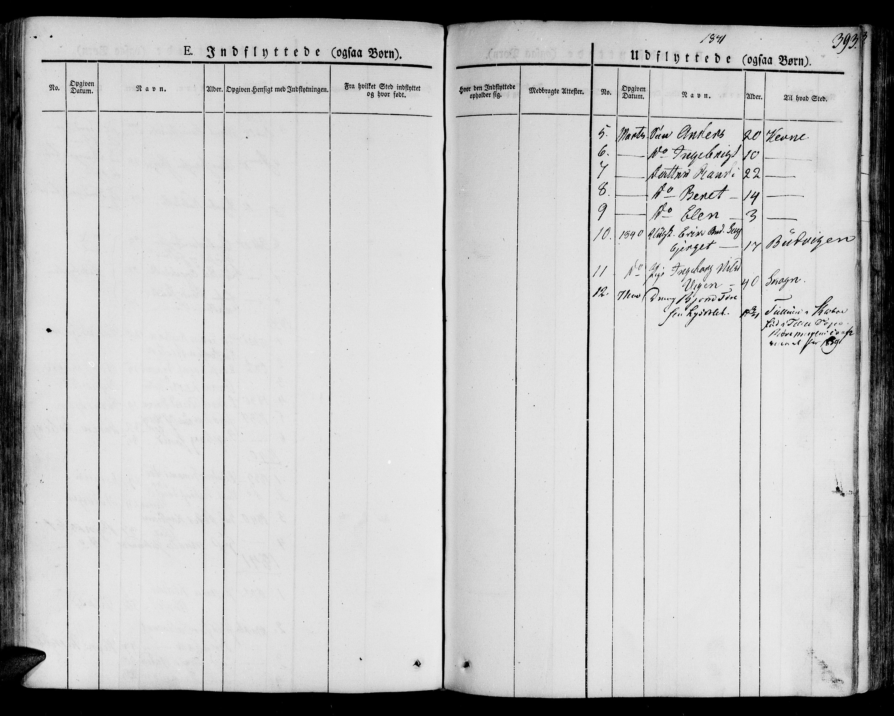Ministerialprotokoller, klokkerbøker og fødselsregistre - Sør-Trøndelag, SAT/A-1456/691/L1070: Parish register (official) no. 691A05 /1, 1826-1841, p. 393