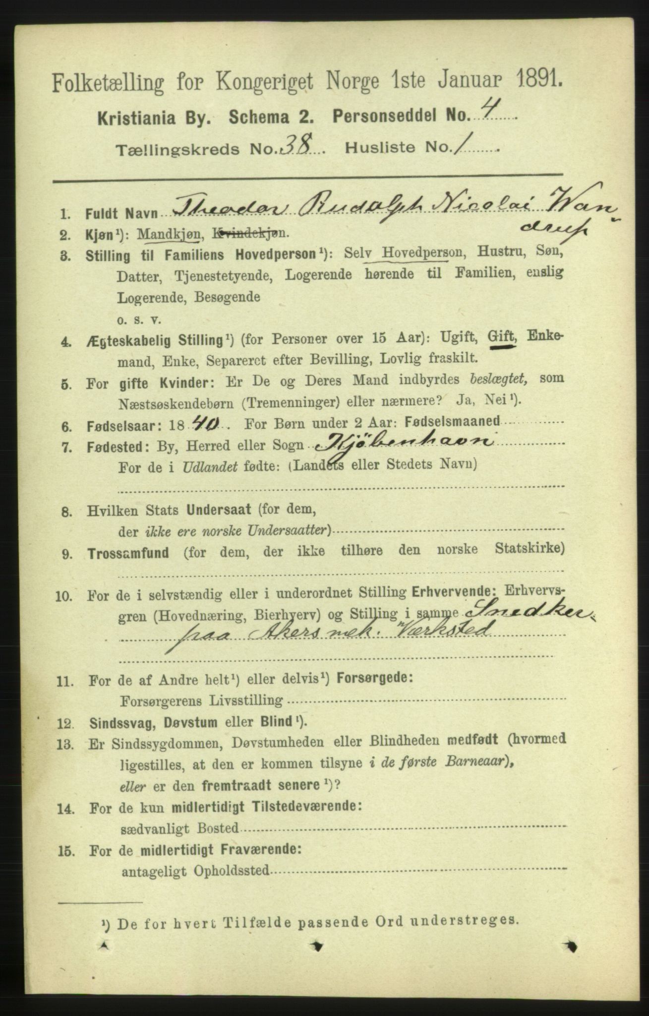 RA, 1891 census for 0301 Kristiania, 1891, p. 21280