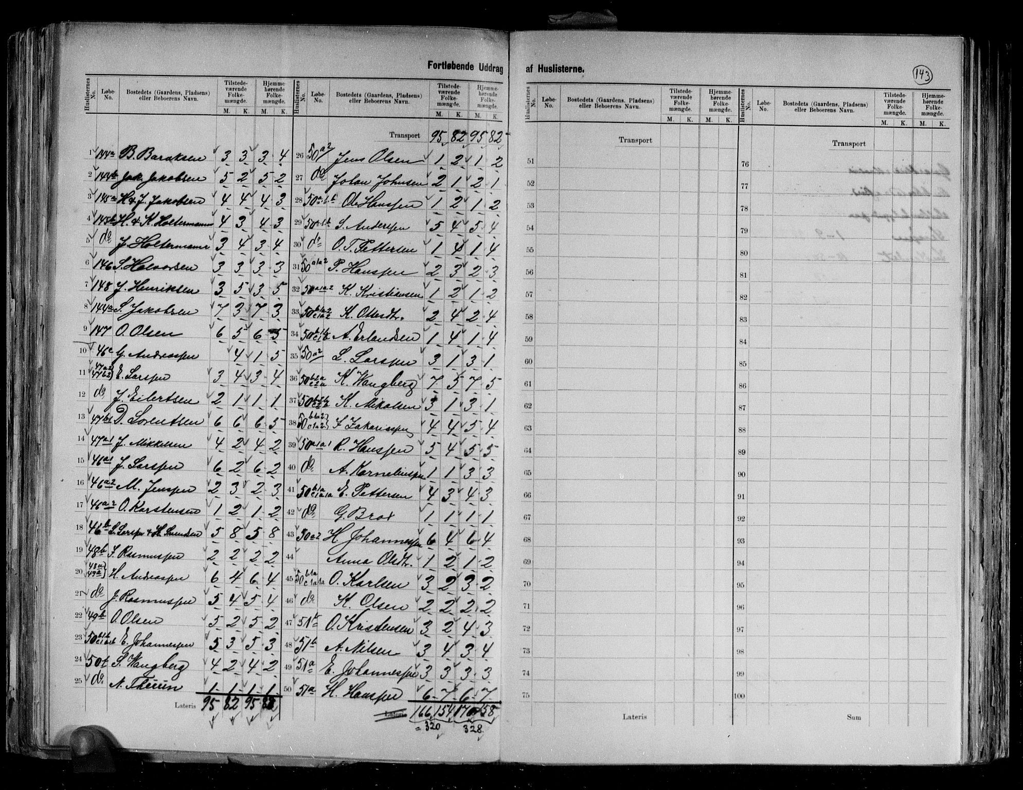 RA, 1891 census for 1927 Tranøy, 1891, p. 13