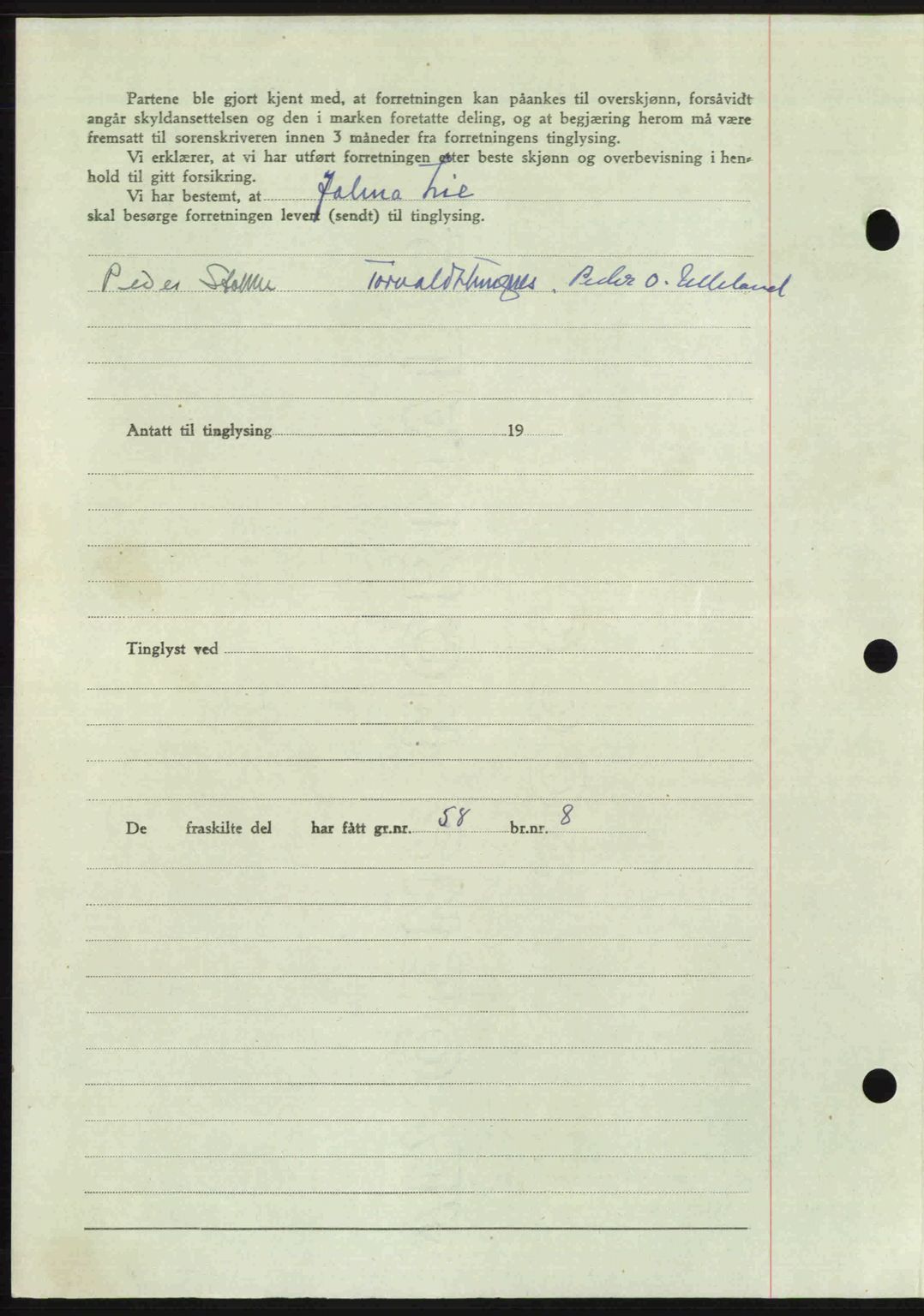 Romsdal sorenskriveri, AV/SAT-A-4149/1/2/2C: Mortgage book no. A28, 1948-1949, Diary no: : 169/1949