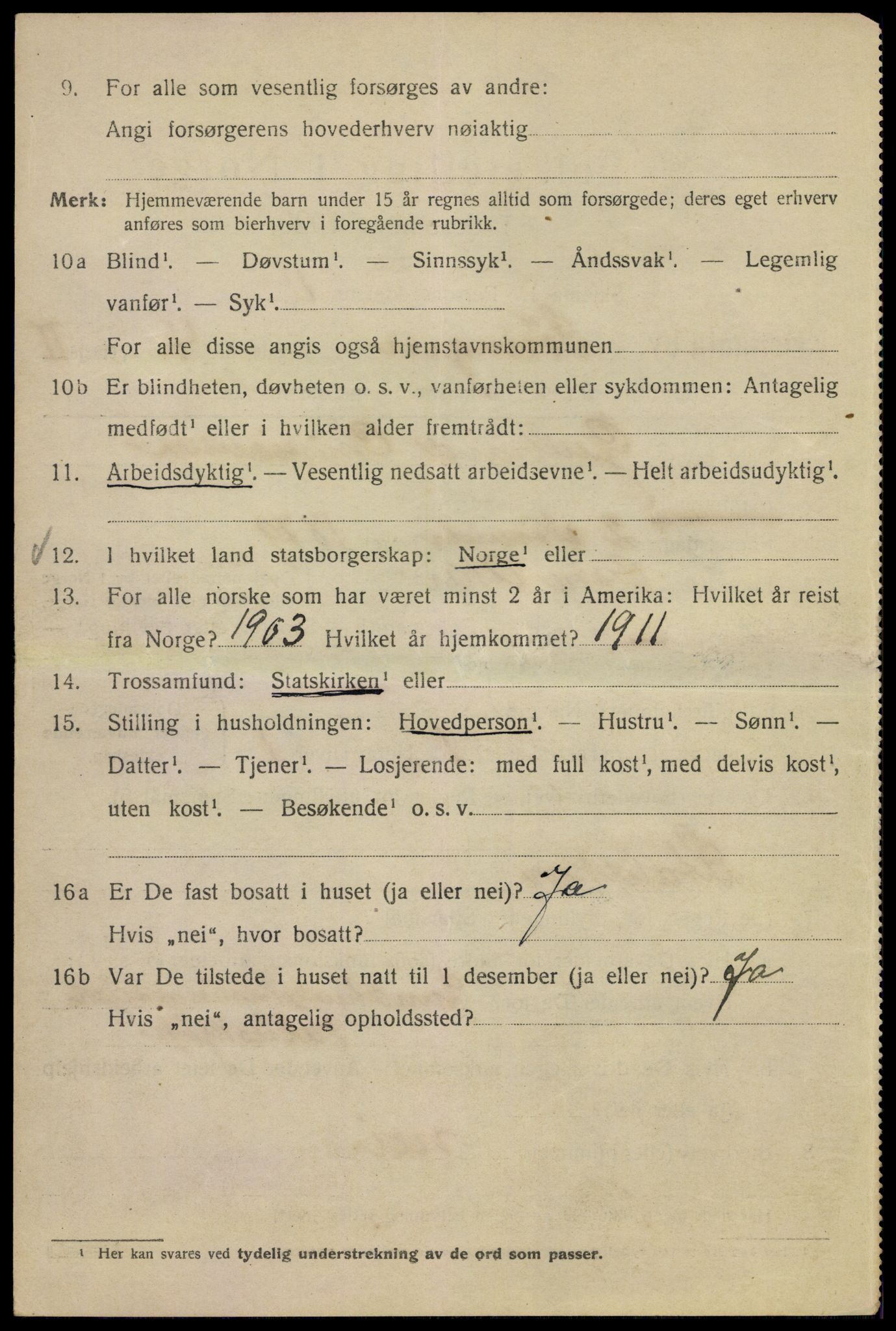 SAO, 1920 census for Kristiania, 1920, p. 562076