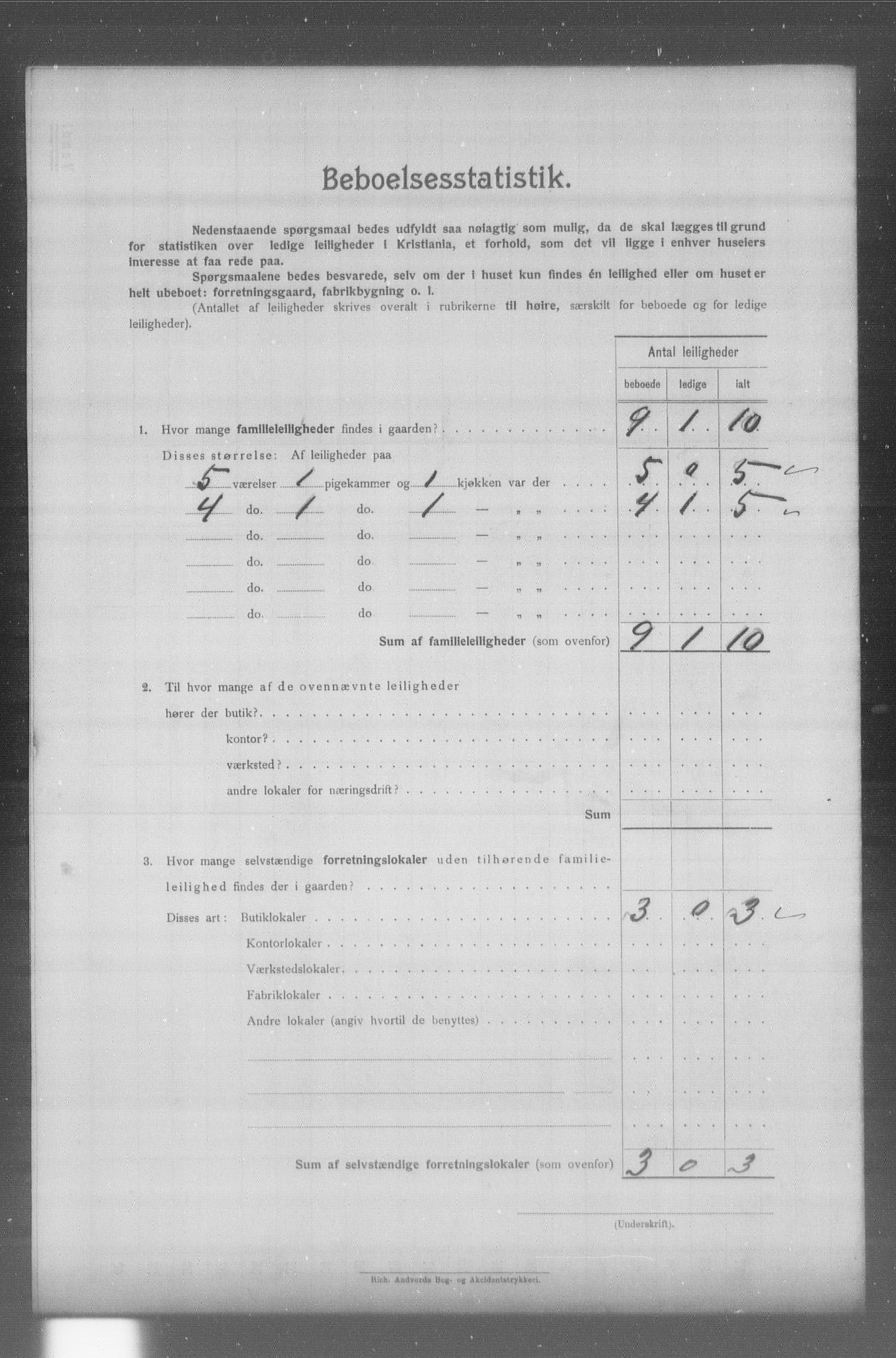 OBA, Municipal Census 1904 for Kristiania, 1904, p. 20729