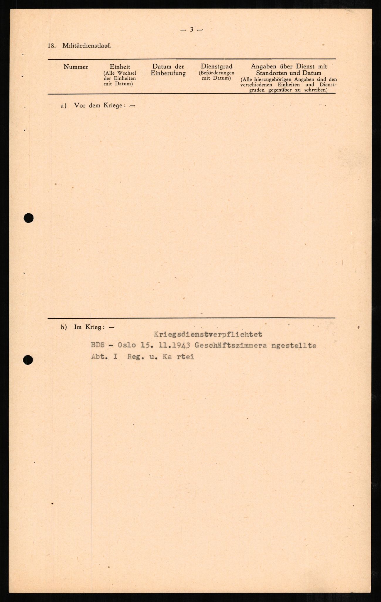 Forsvaret, Forsvarets overkommando II, RA/RAFA-3915/D/Db/L0002: CI Questionaires. Tyske okkupasjonsstyrker i Norge. Tyskere., 1945-1946, p. 176